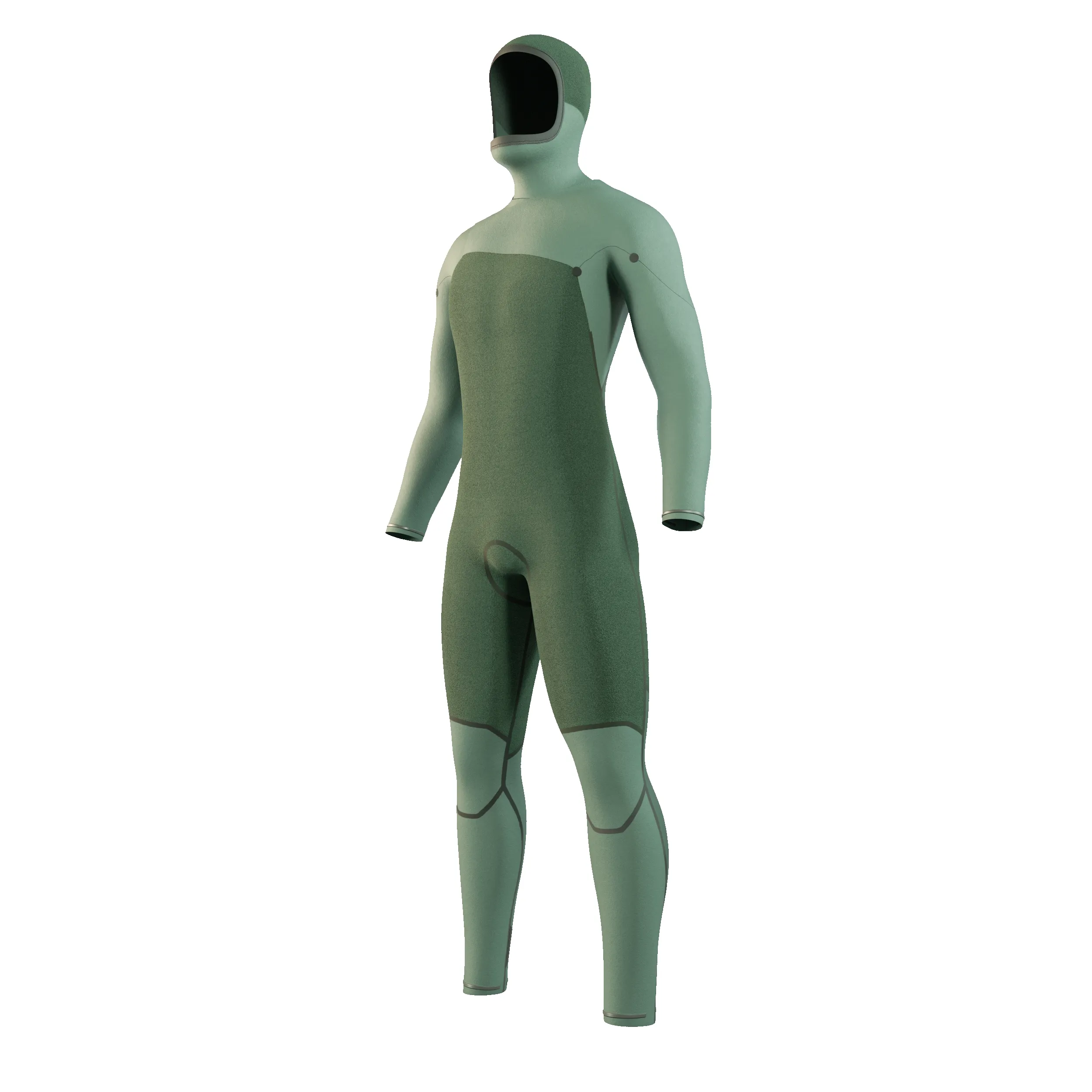 Motion Hooded Fullsuit 5/3mm Fzip sold by Mystic product image thumbnail 3