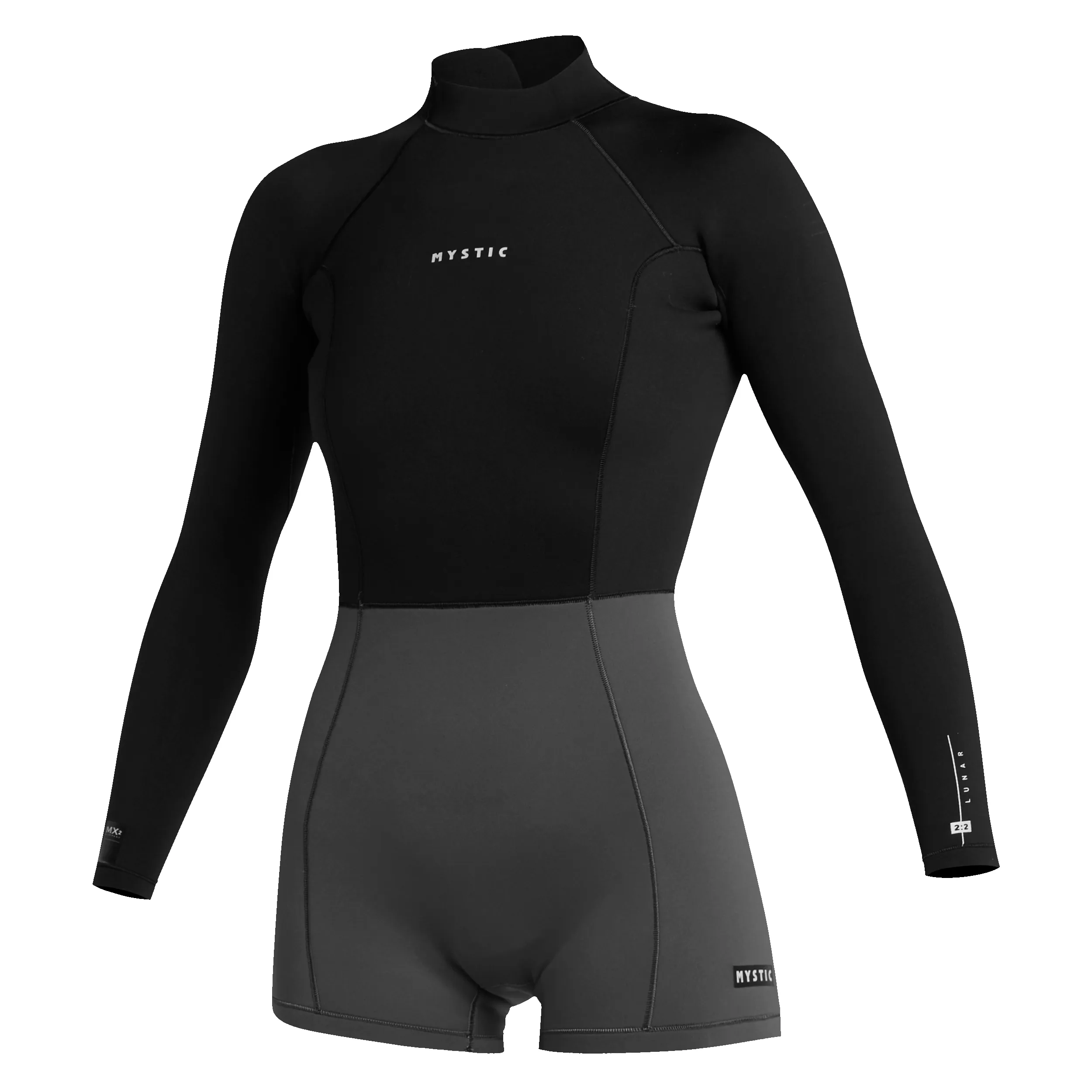 Lunar Longarm Shorty 2/2mm Bzip Women sold by Mystic