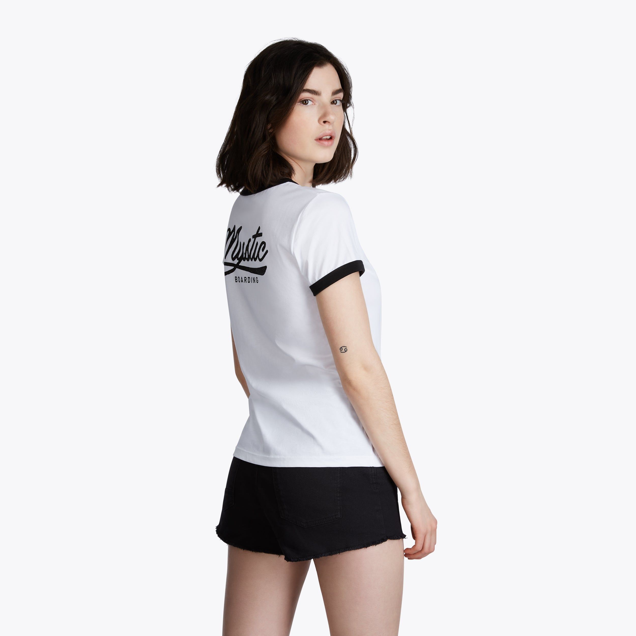 Classic Ringer Tee Women sold by Mystic product image thumbnail 4