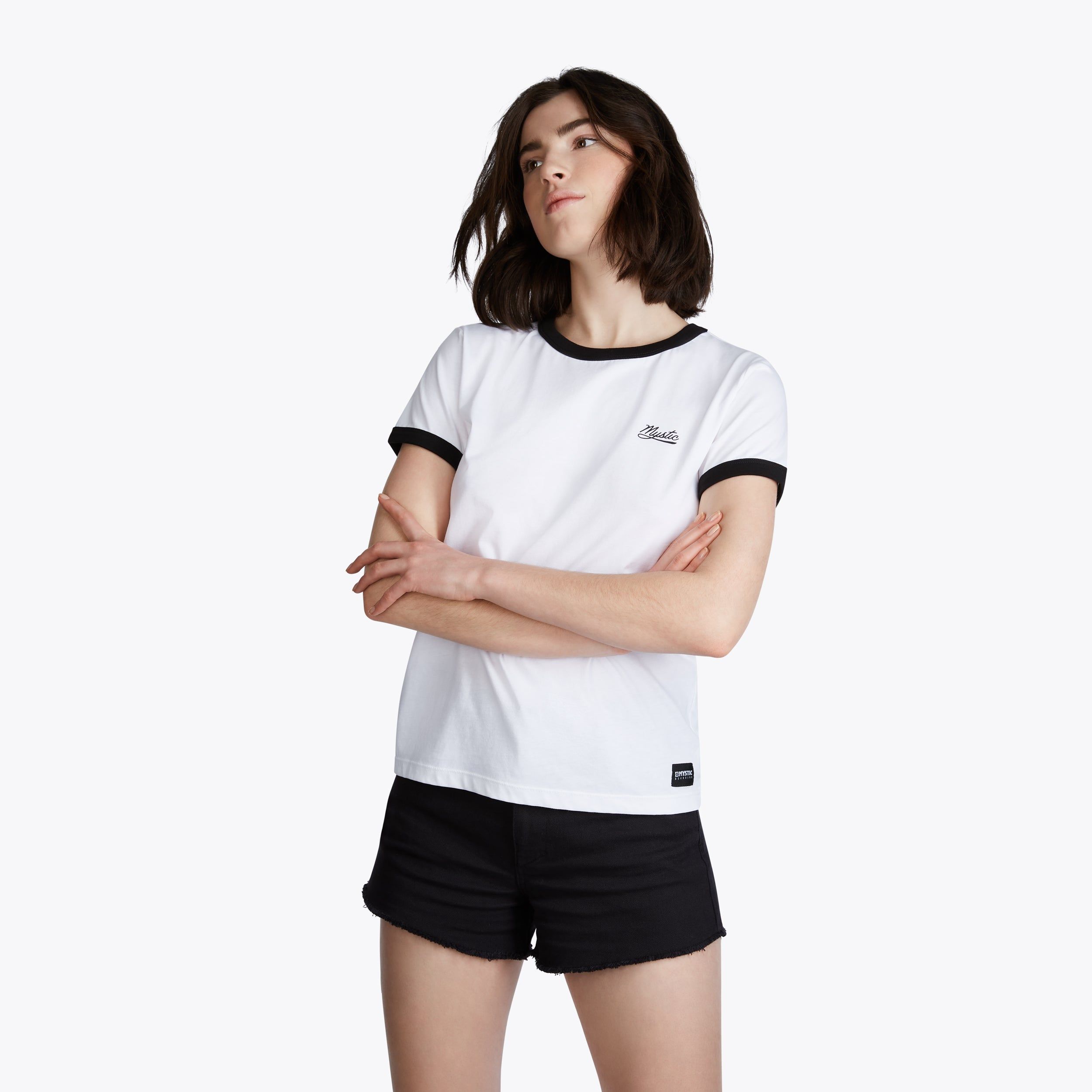 Classic Ringer Tee Women sold by Mystic product image thumbnail 3