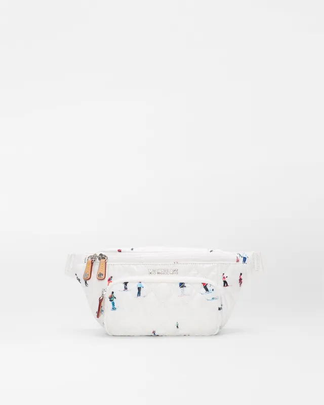 Dede Ski Print Small Metro Sling sold by MZ Wallace