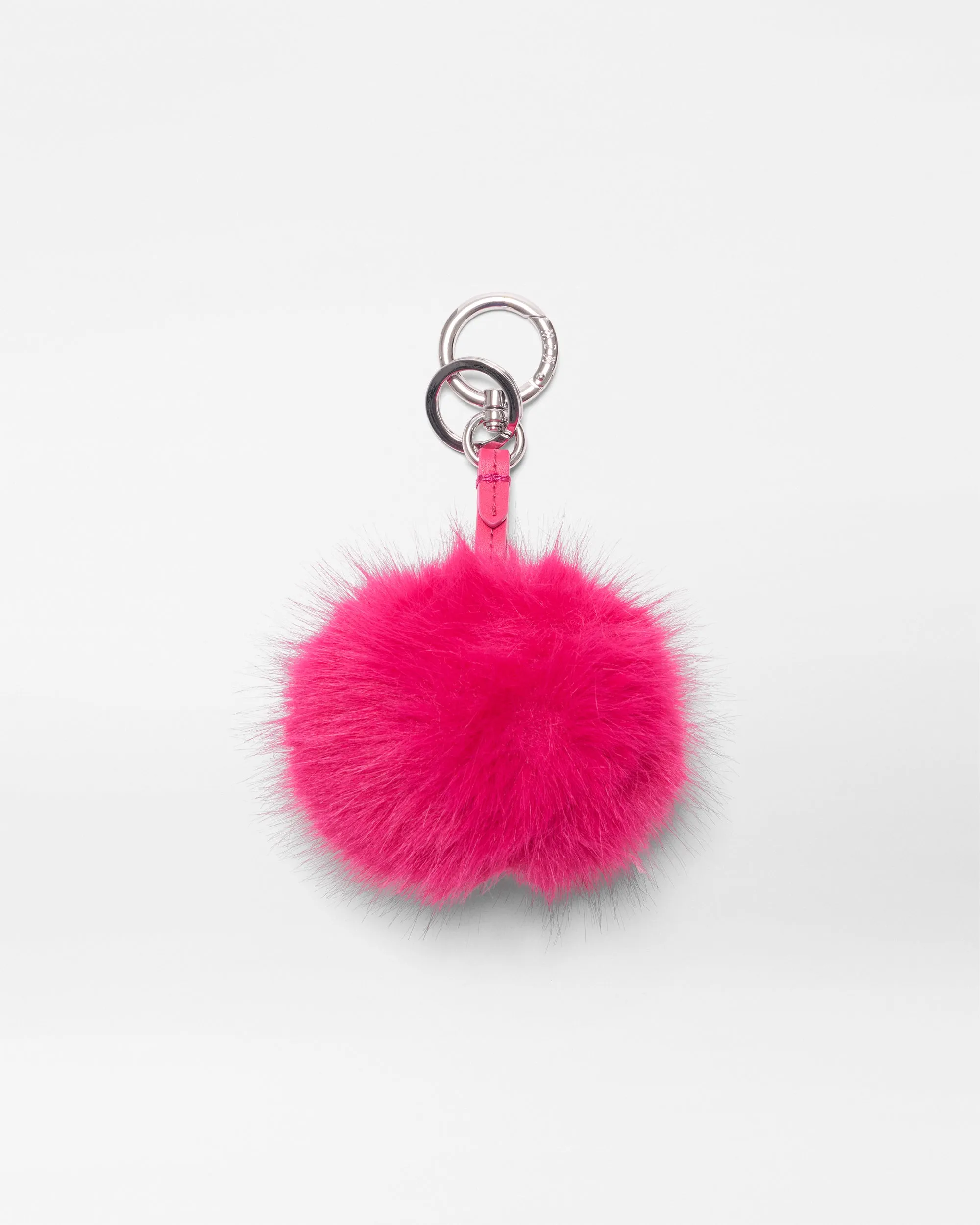 Fuchsia Pom Pom Charm sold by MZ Wallace