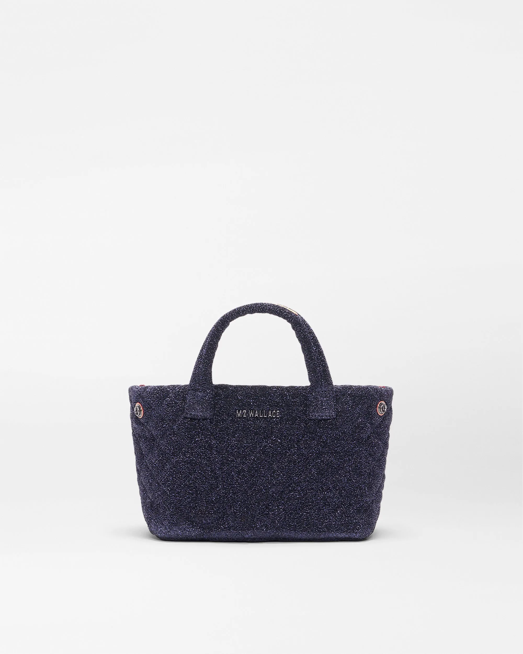 Midnight Shimmer Mini City Tote sold by MZ Wallace