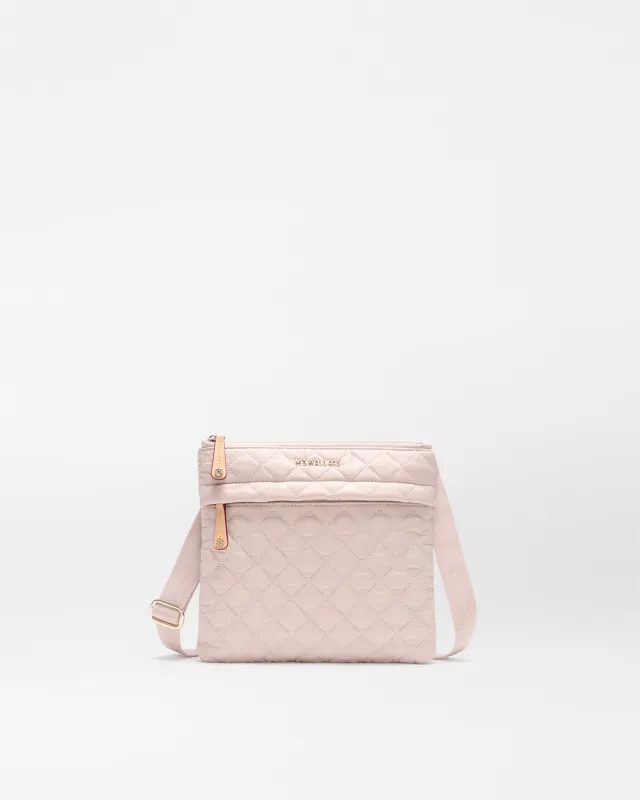 City Pink Metro Flat Crossbody sold by MZ Wallace