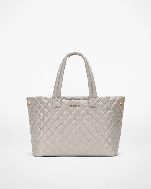 Sable Pearl Metallic Medium Metro City Tote sold by MZ Wallace
