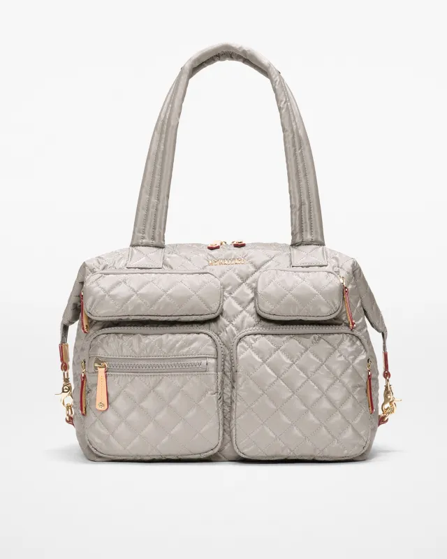 Sable Pearl Metallic Large Sutton Travel sold by MZ Wallace