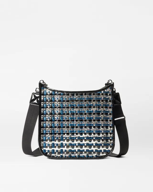 Midnight Woven Woven Box Crossbody sold by MZ Wallace