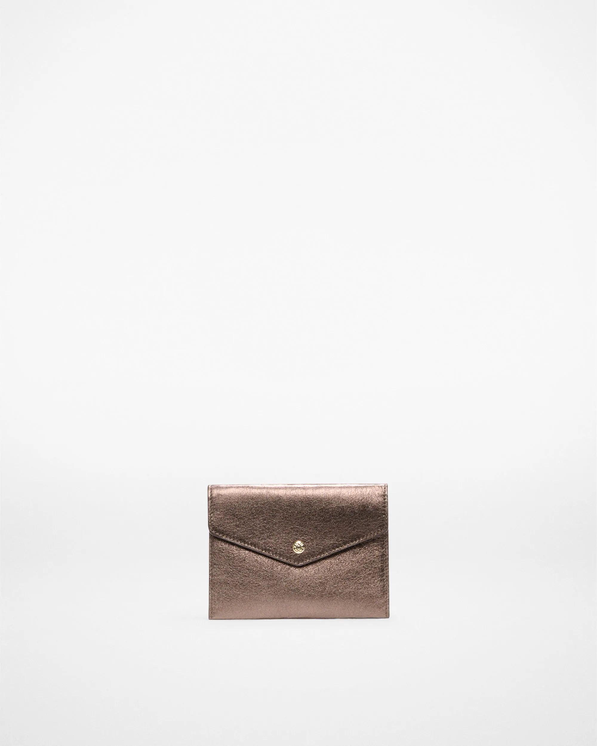 Espresso Metallic Leather Greta sold by MZ Wallace