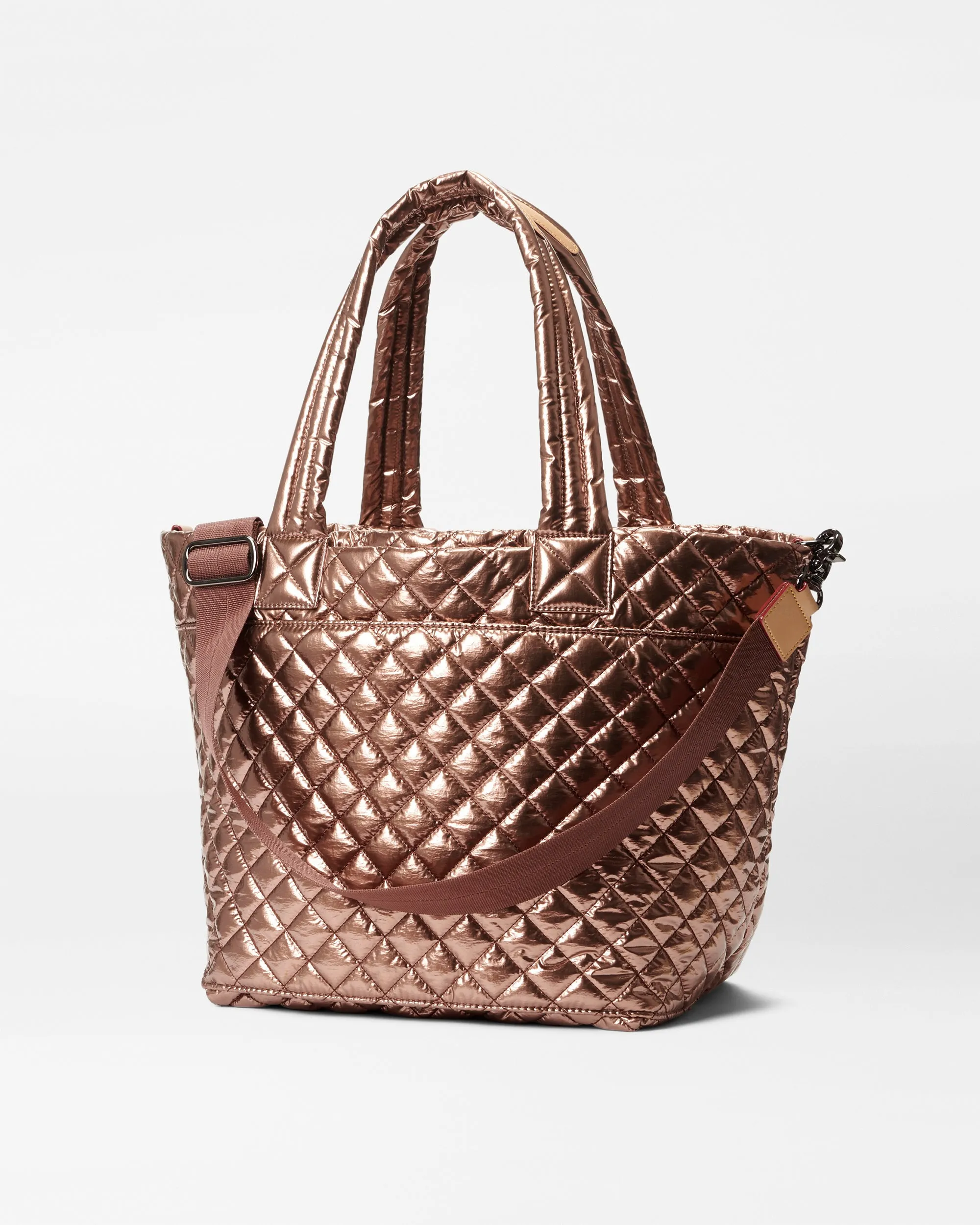 Copper Metallic Lacquer Medium Metro Tote Deluxe sold by MZ Wallace product image thumbnail 4