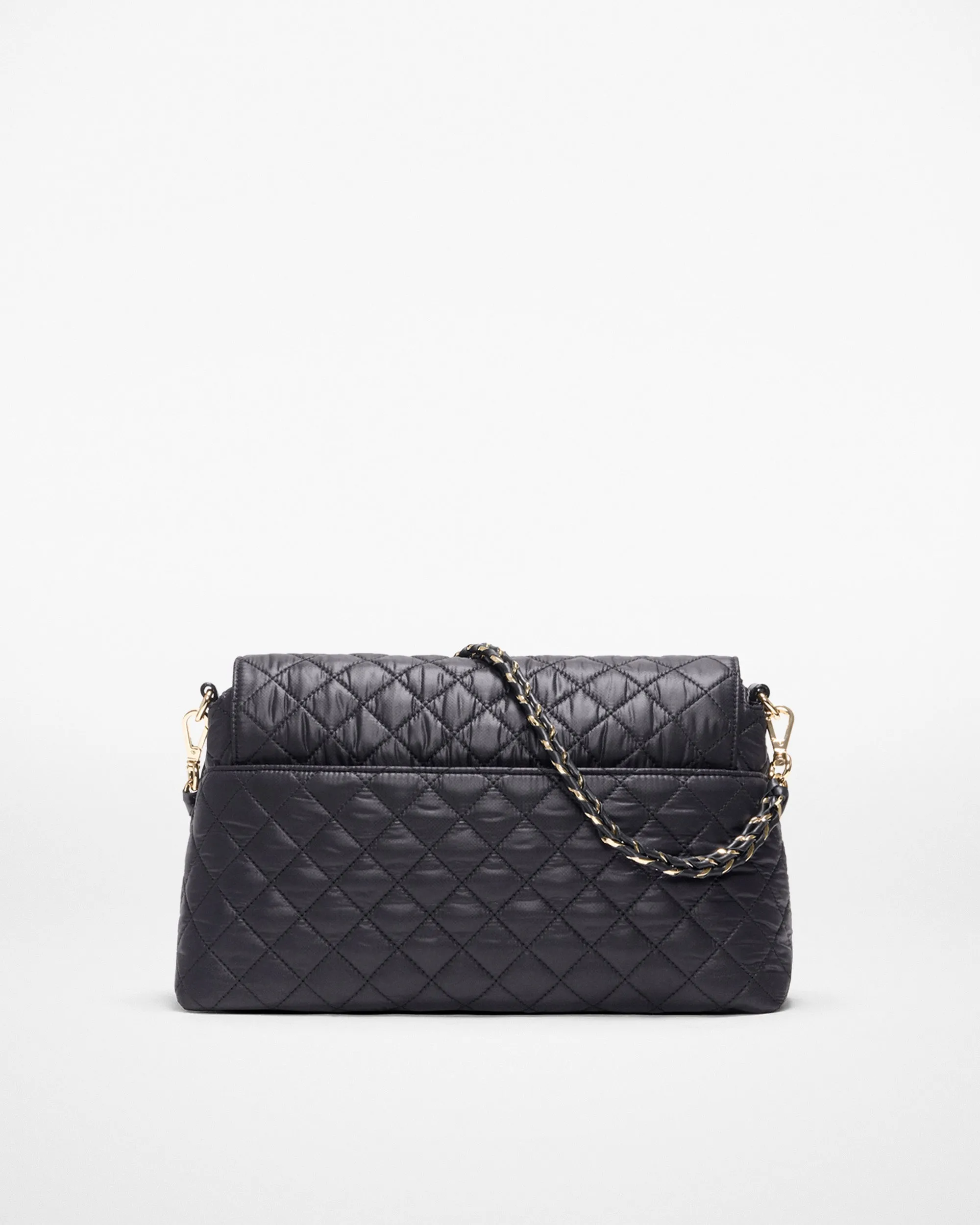 Black Crosby Lock Shoulder sold by MZ Wallace product image thumbnail 5