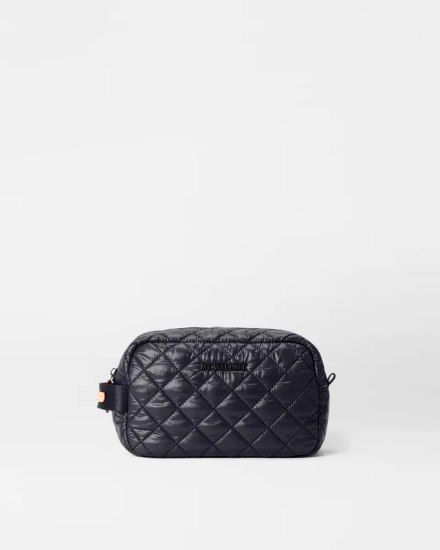 Black Small Metro Cosmetic sold by MZ Wallace