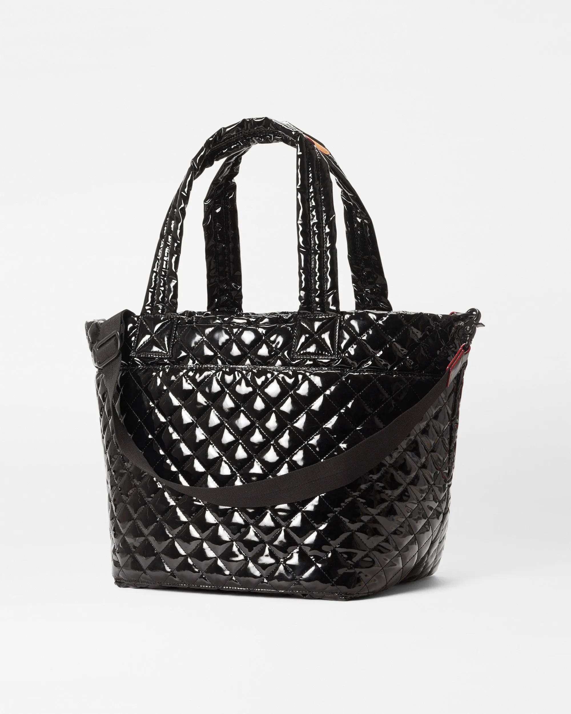 Black Lacquer Medium Metro Tote Deluxe sold by MZ Wallace product image thumbnail 3