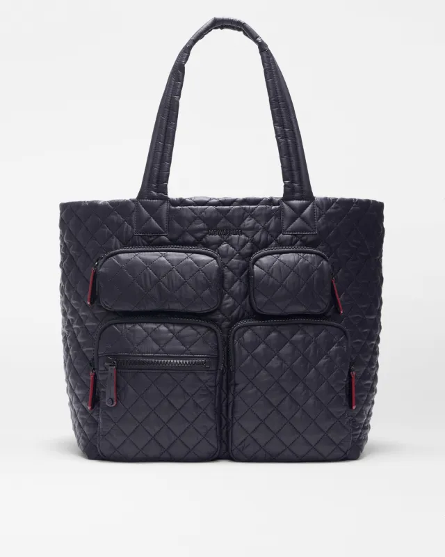 Black Large Metro Travel Tote sold by MZ Wallace