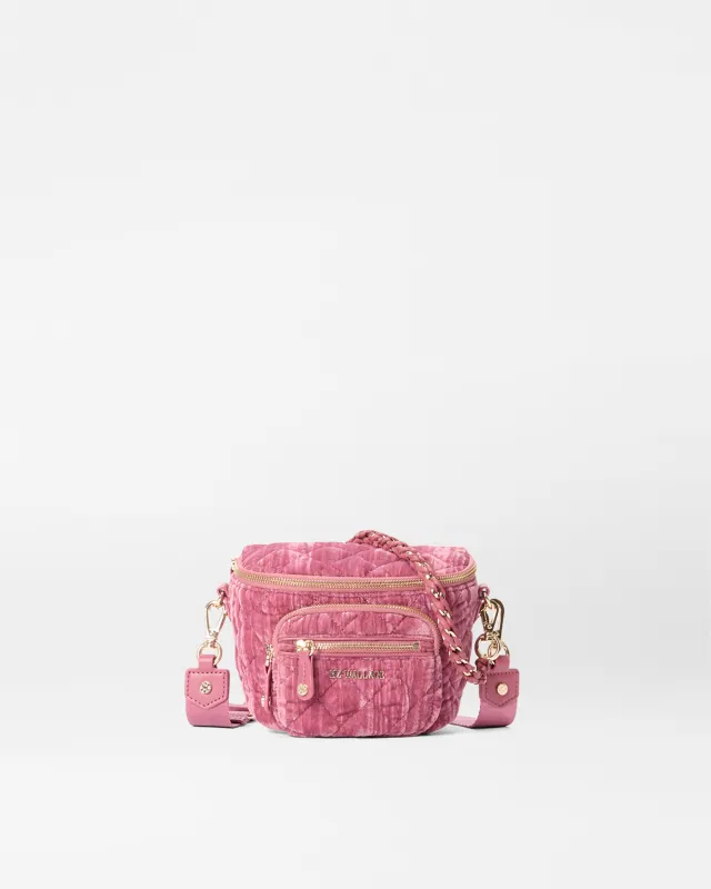 Petal Velvet Micro Crosby Sling sold by MZ Wallace