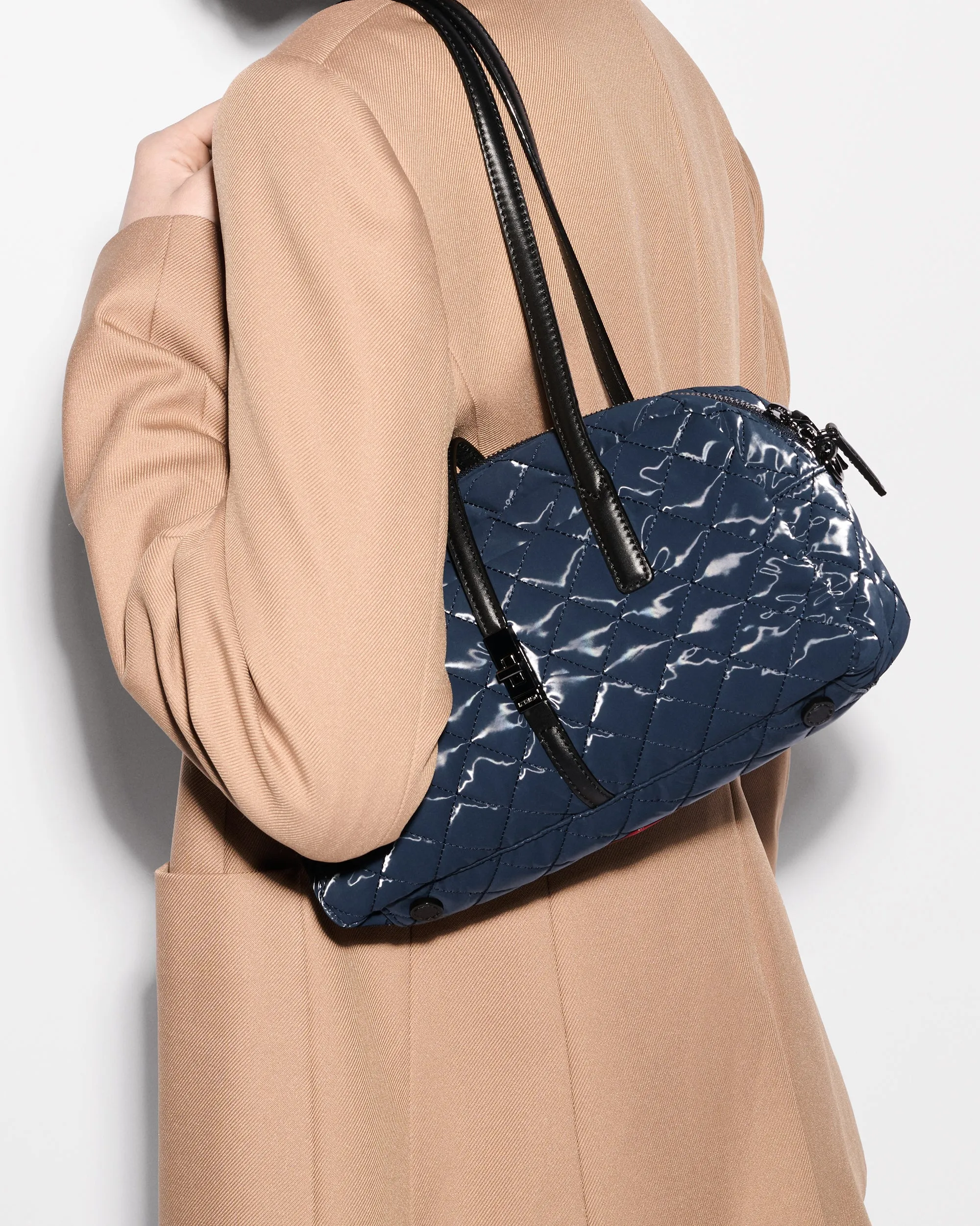 Ink Liquid Small Astor Satchel sold by MZ Wallace product image thumbnail 2