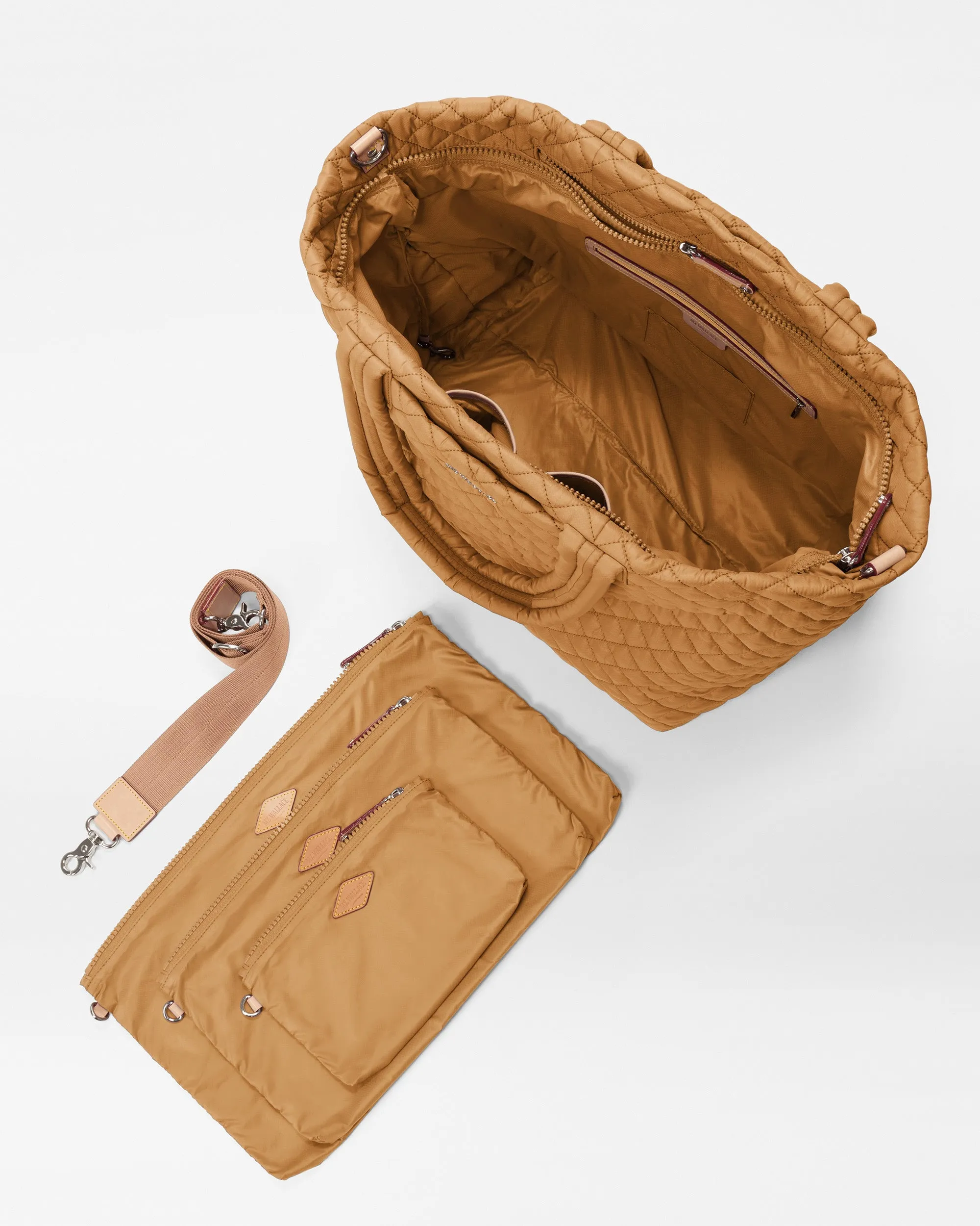 Amber Large Metro Tote Deluxe sold by MZ Wallace product image thumbnail 4