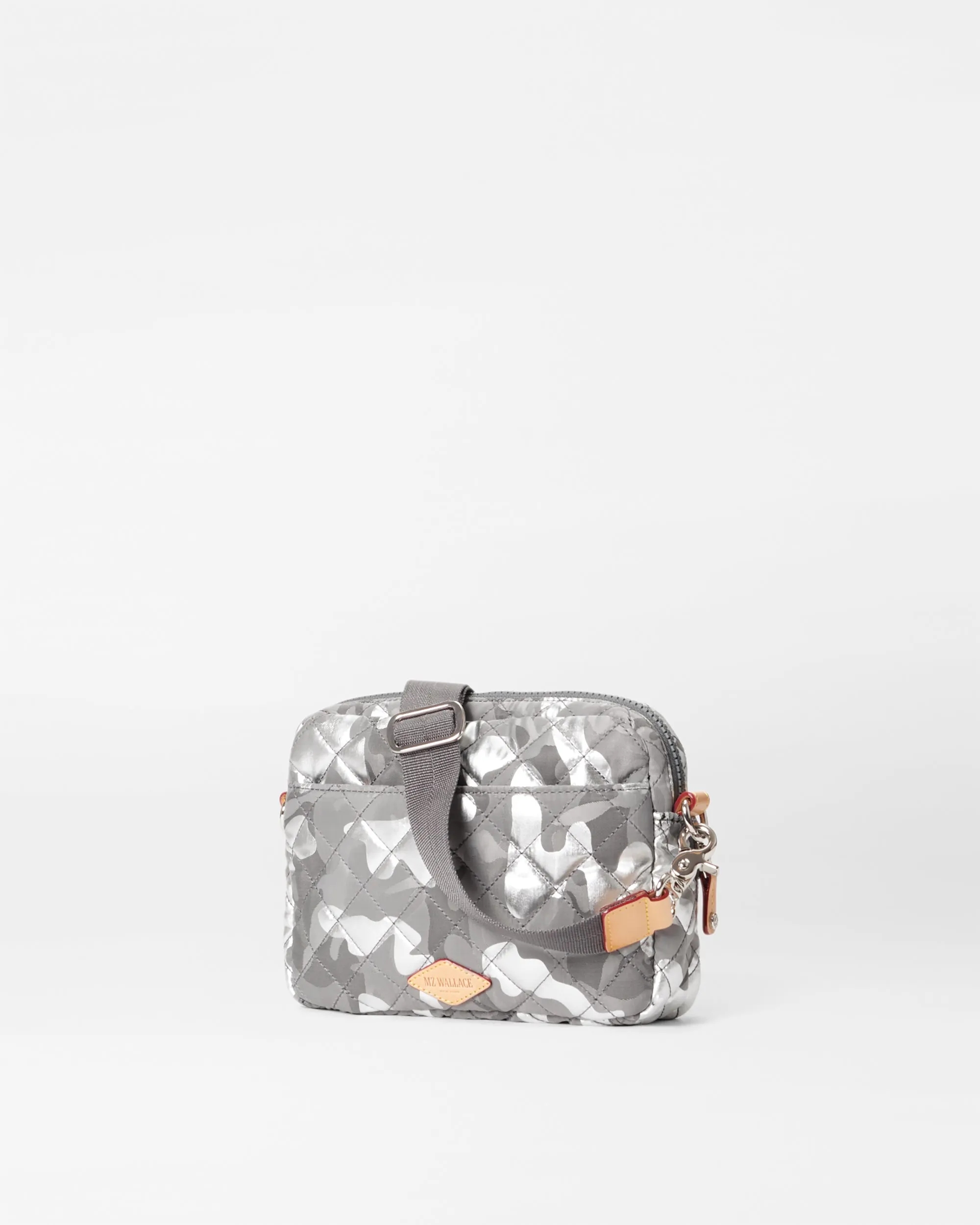 Silver Metallic Camo Small Metro Camera Bag sold by MZ Wallace product image thumbnail 3