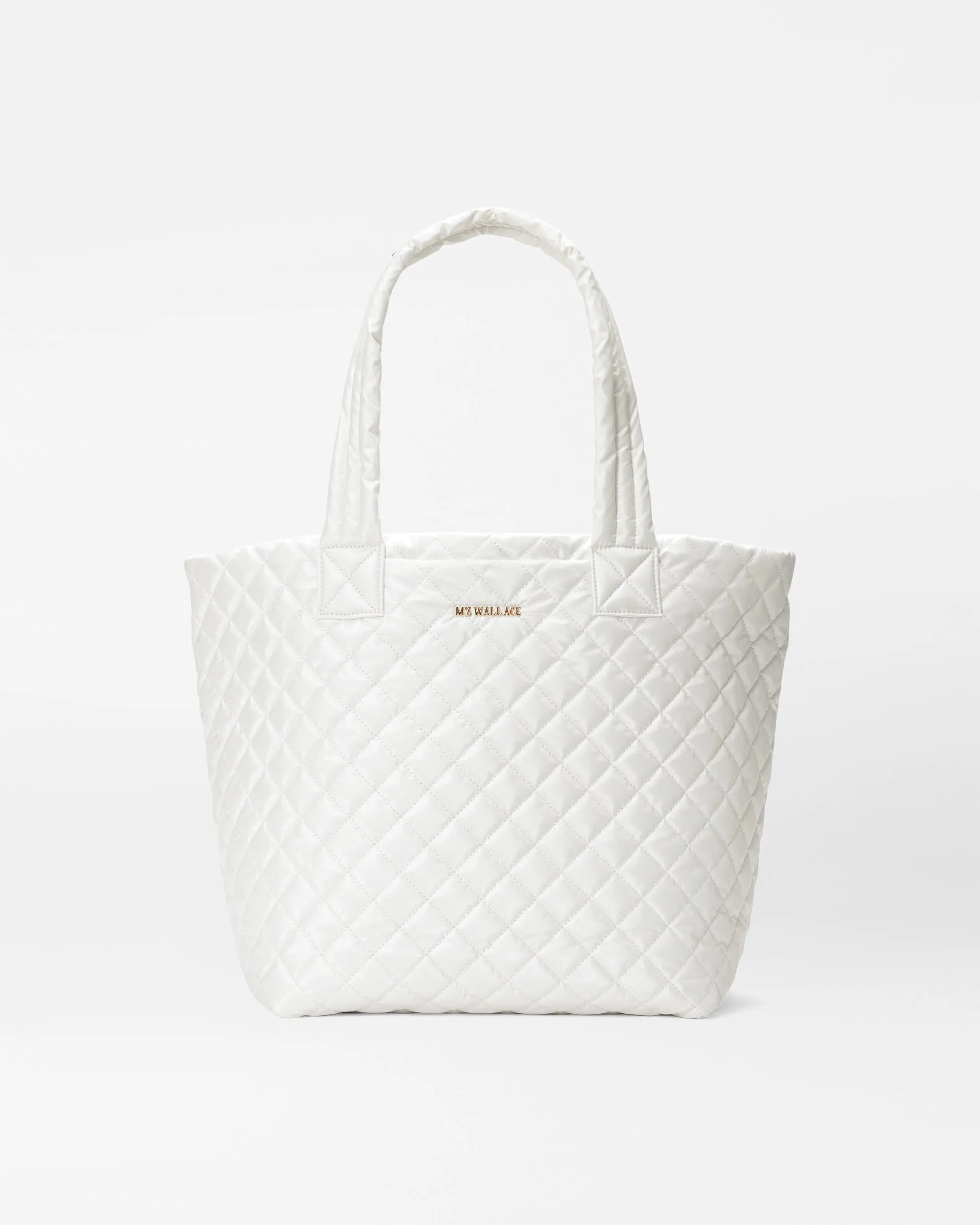 Pearl Metallic Medium Metro Tote Deluxe sold by MZ Wallace