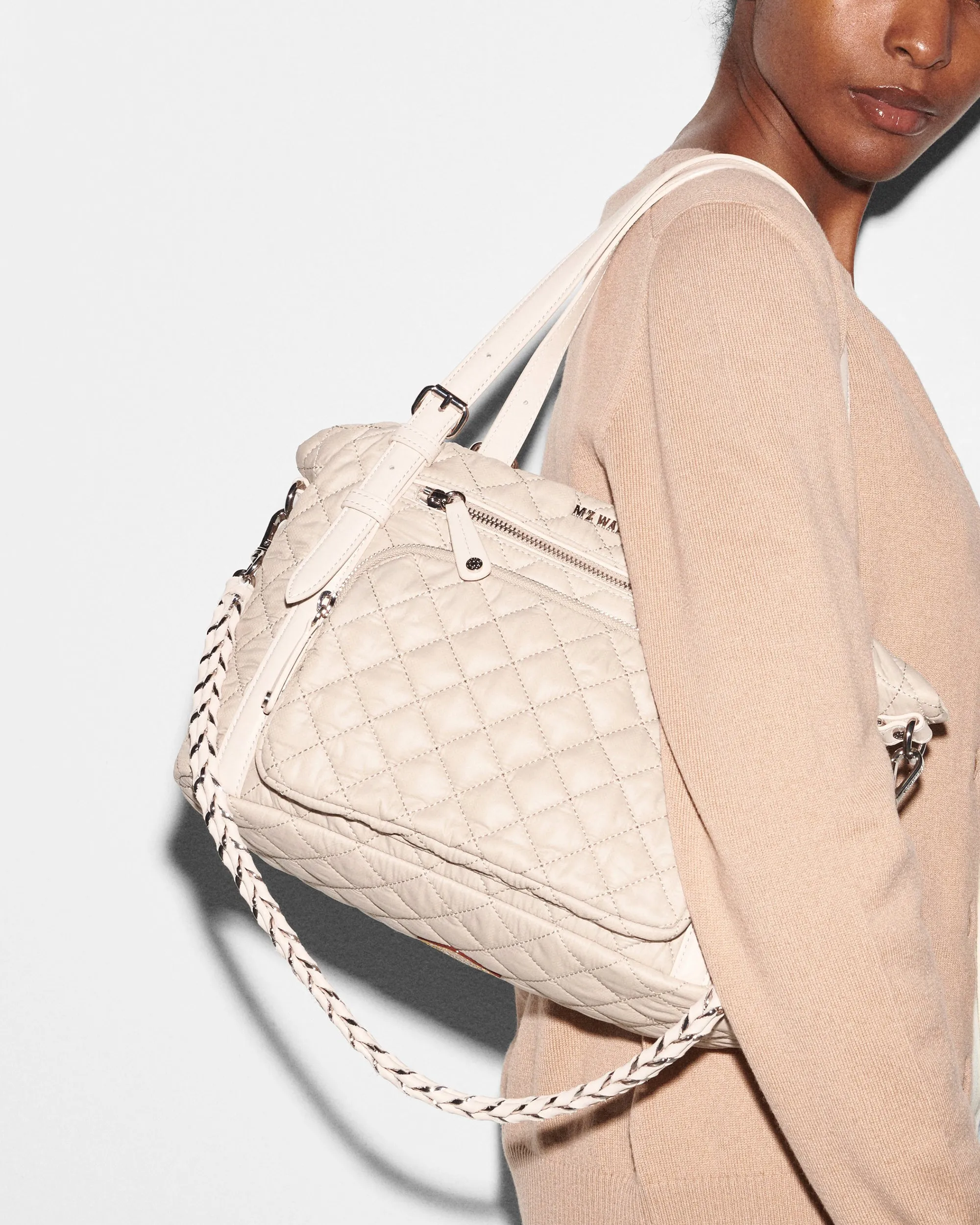 Mushroom Crosby Everywhere Tote sold by MZ Wallace product image thumbnail 2