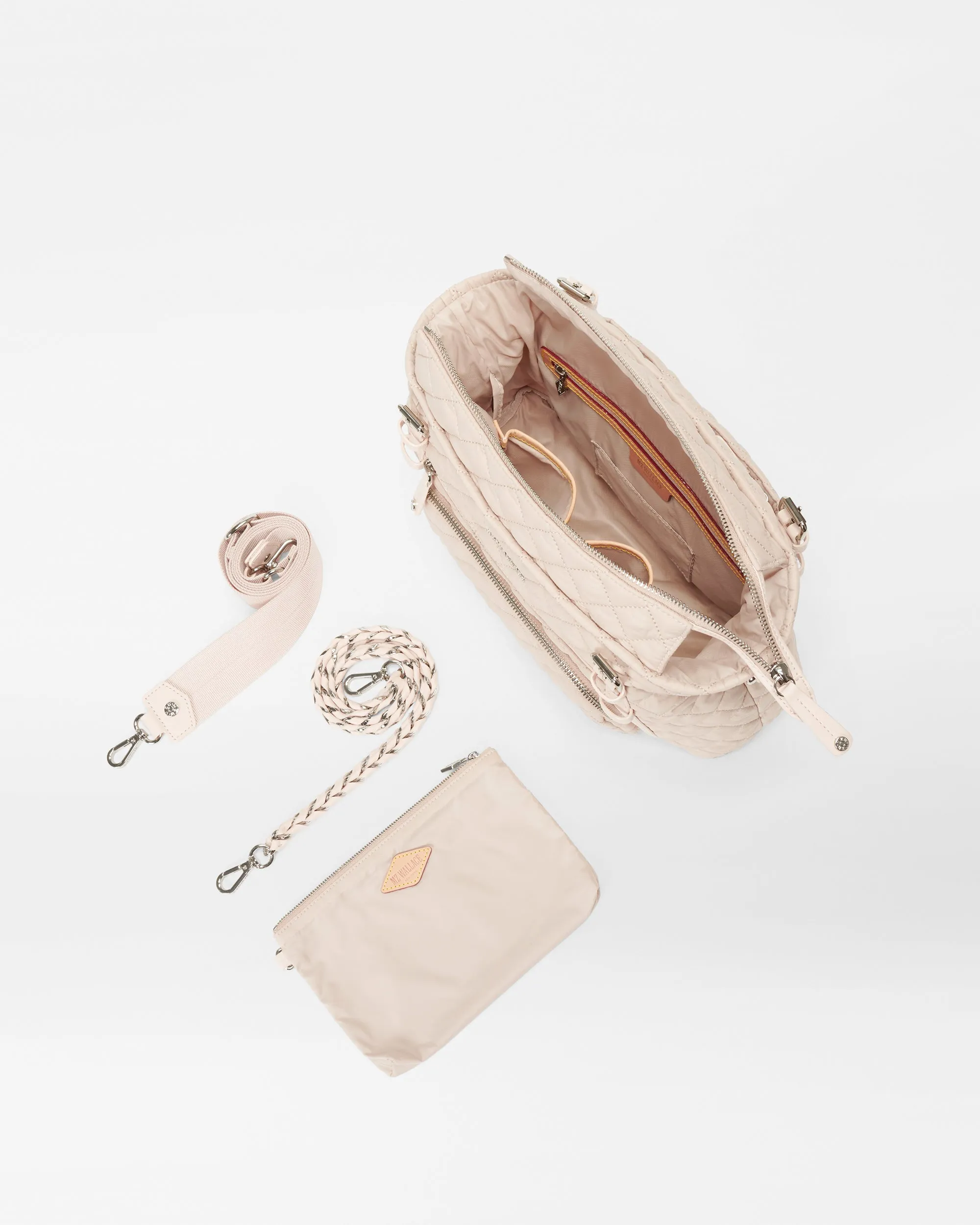 Mushroom Crosby Everywhere Tote sold by MZ Wallace product image thumbnail 5