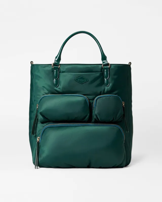 Emerald Large Chelsea Top Handle Tote sold by MZ Wallace