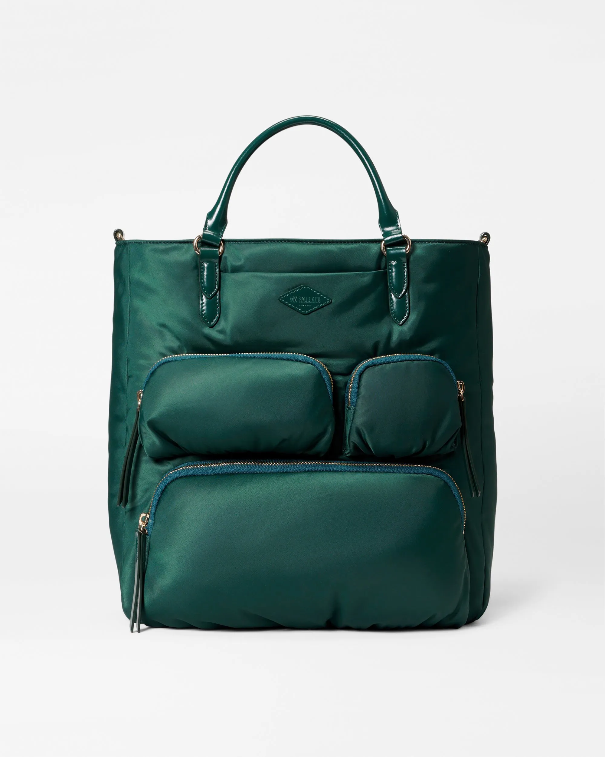 Emerald Large Chelsea Top Handle Tote sold by MZ Wallace