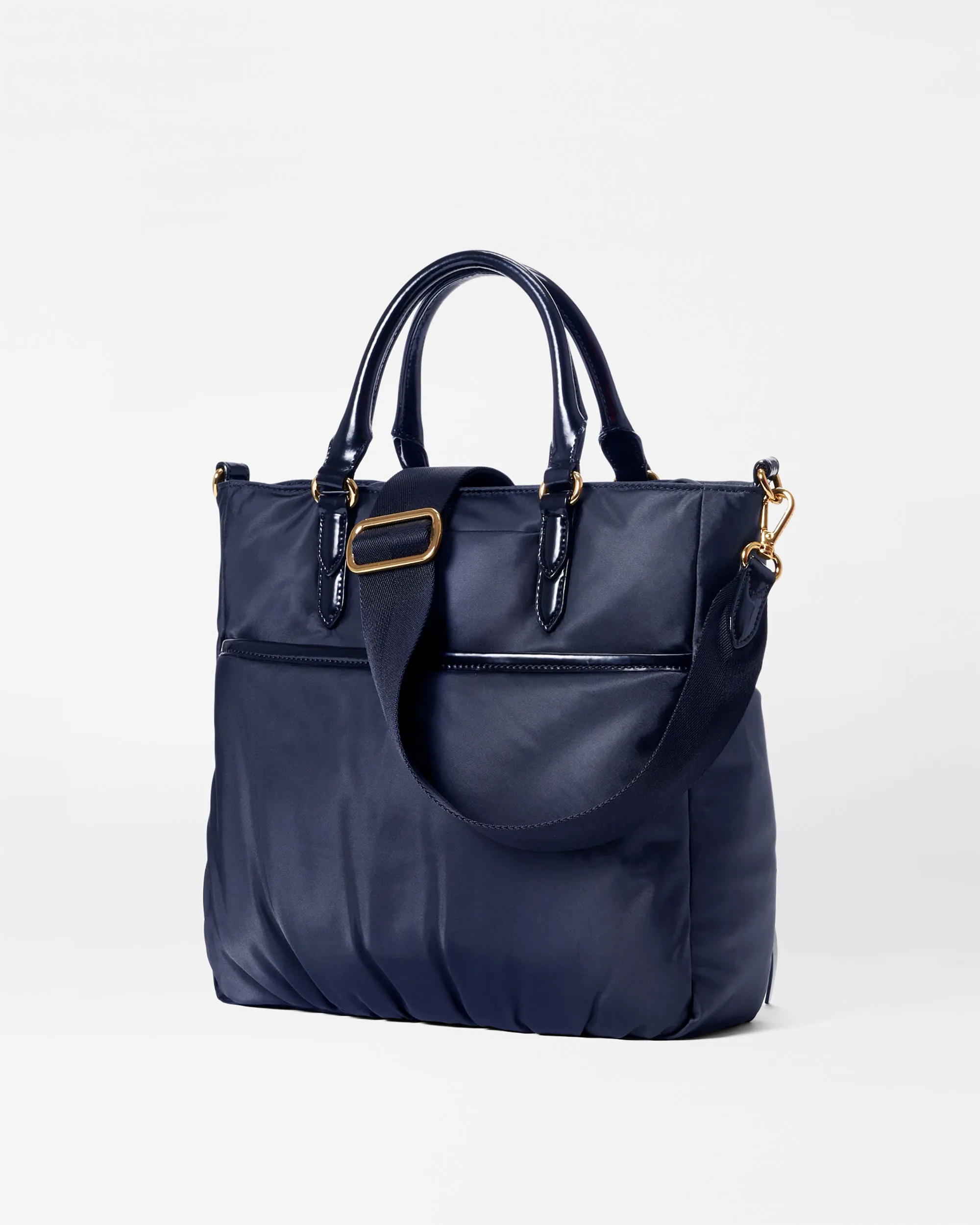 Navy Small Chelsea Top Handle Tote sold by MZ Wallace product image thumbnail 2