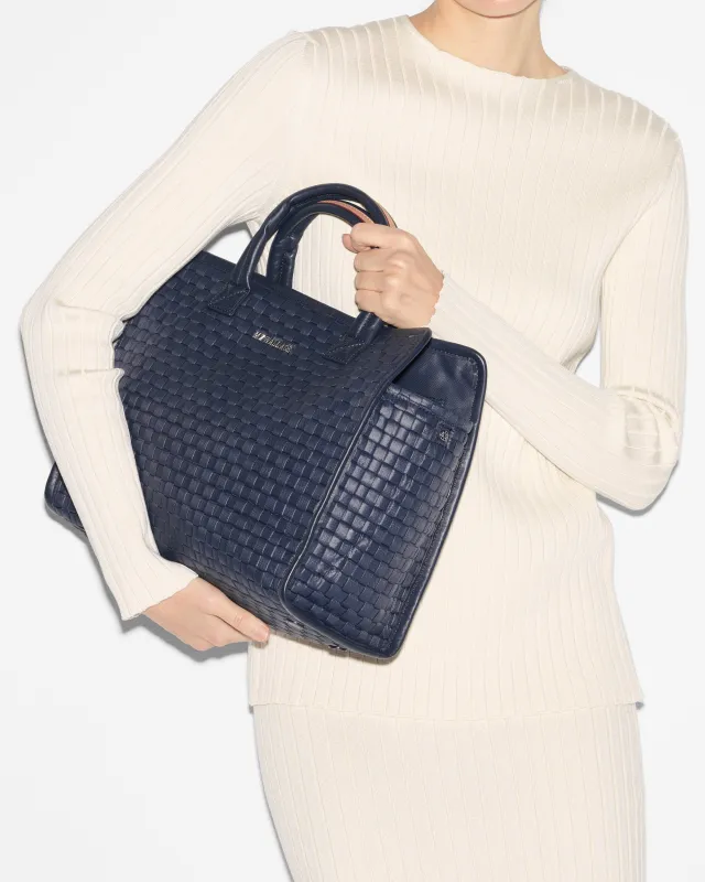Dawn Medium Woven Box Tote sold by MZ Wallace