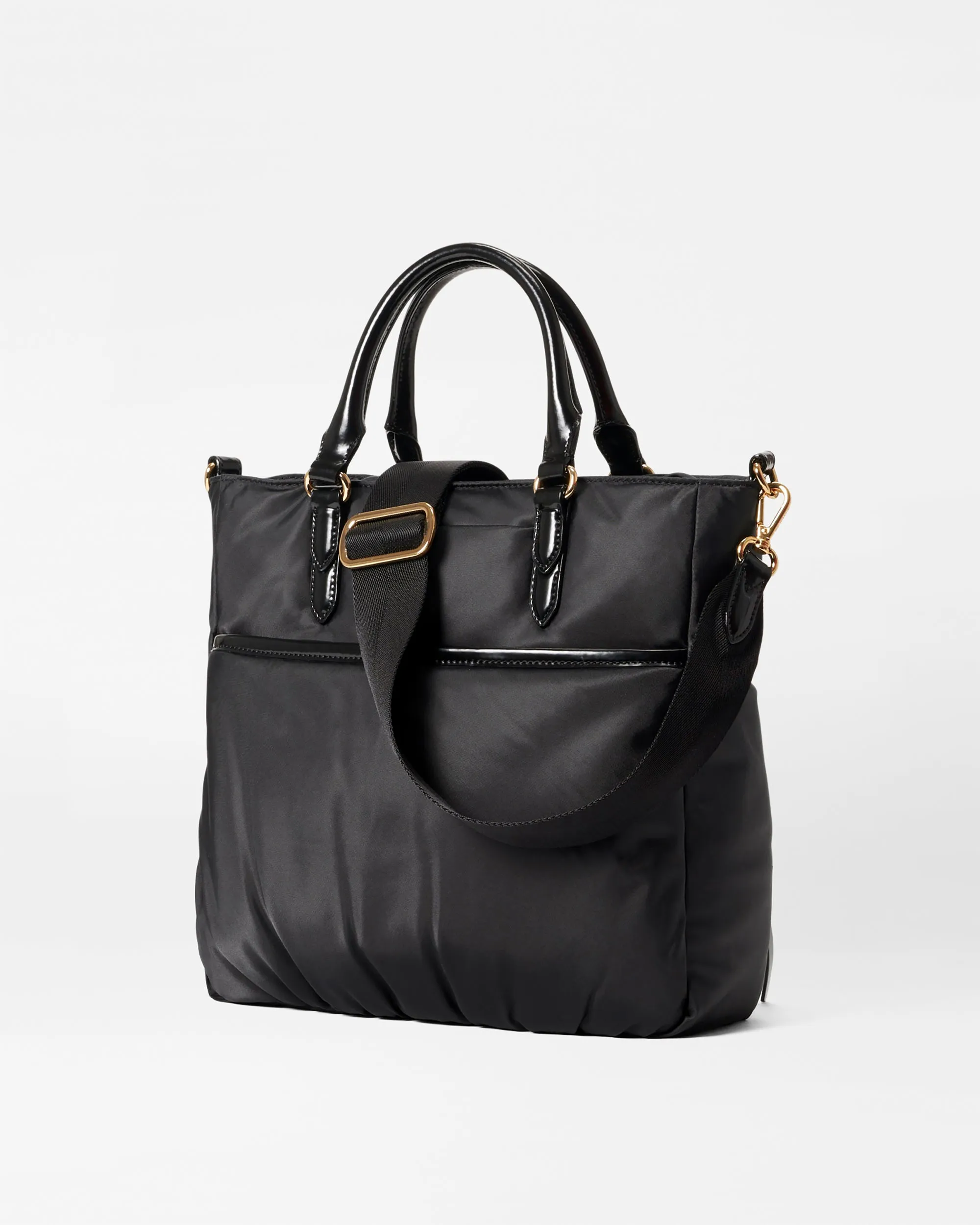 Black Small Chelsea Top Handle Tote sold by MZ Wallace product image thumbnail 3