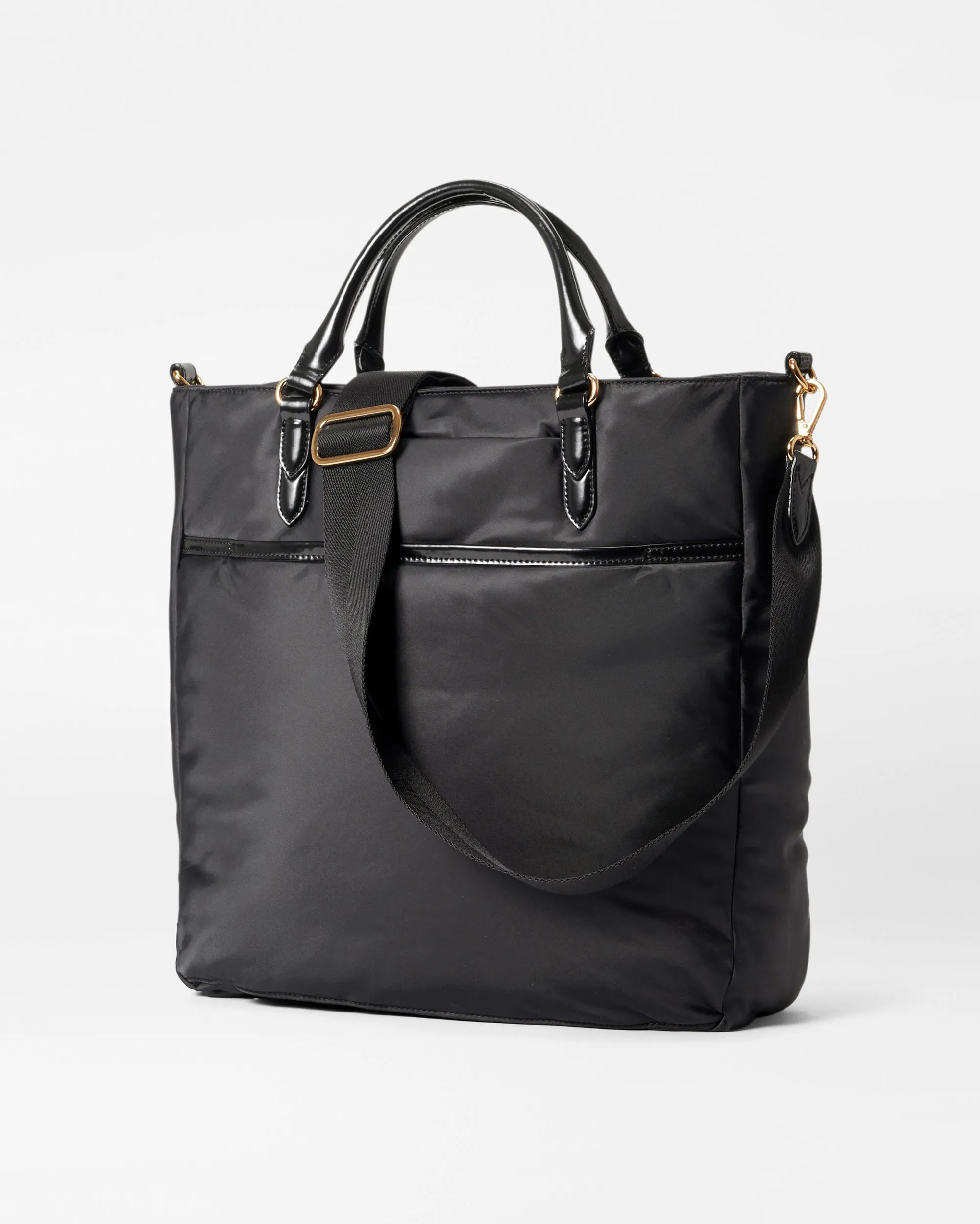 Black Large Chelsea Top Handle Tote sold by MZ Wallace product image thumbnail 5