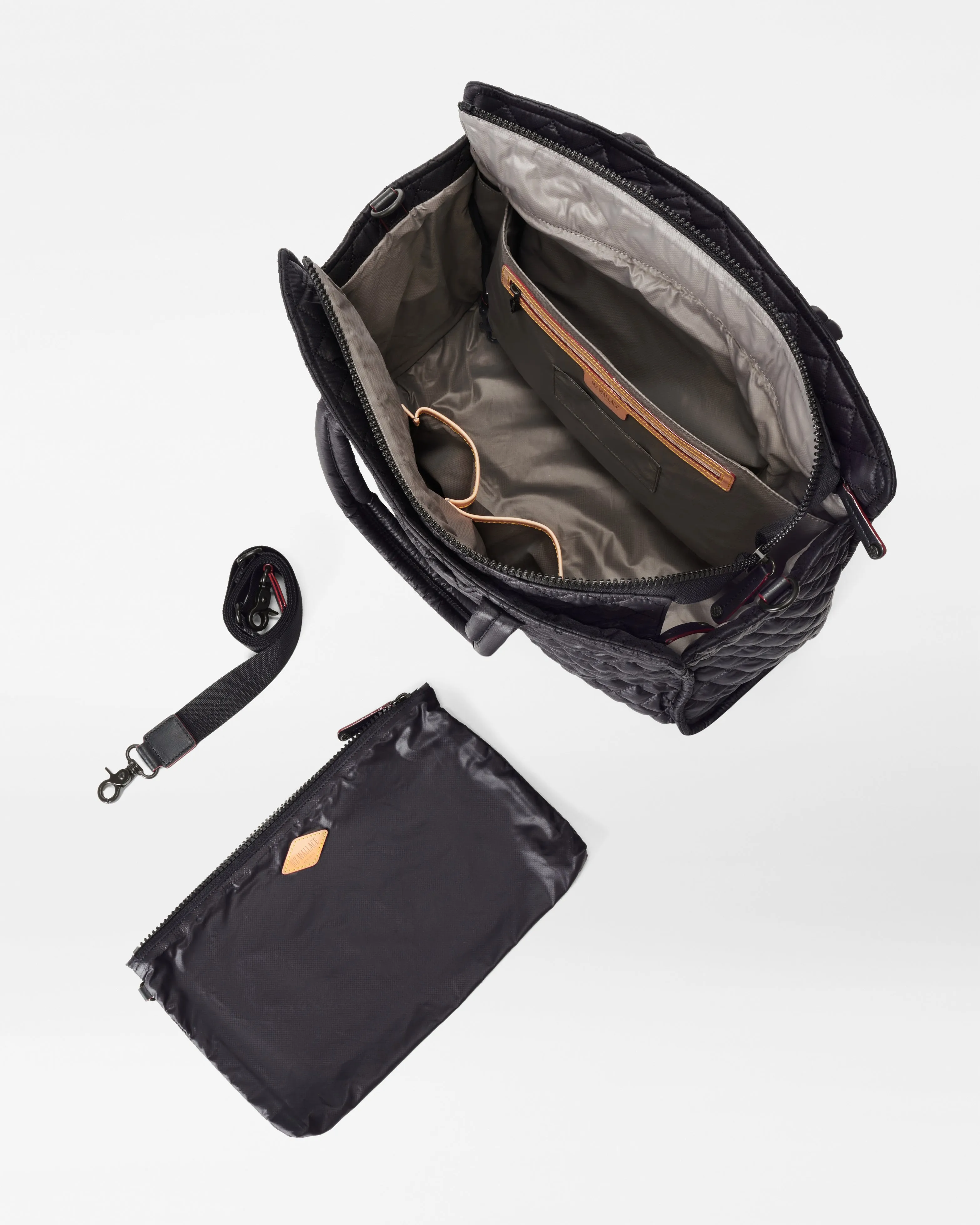 Black Large Metro Box Tote II sold by MZ Wallace product image thumbnail 5