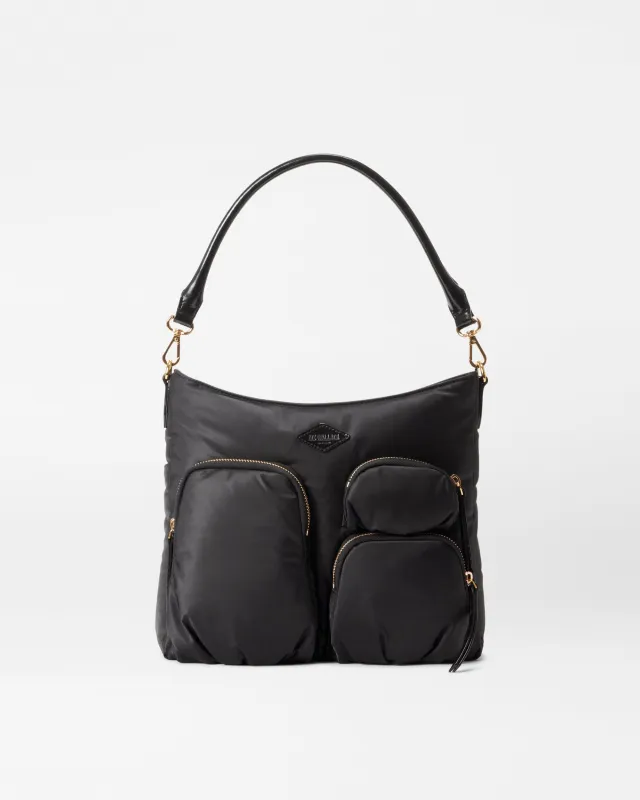 Black Chelsea Hobo made by MZ Wallace