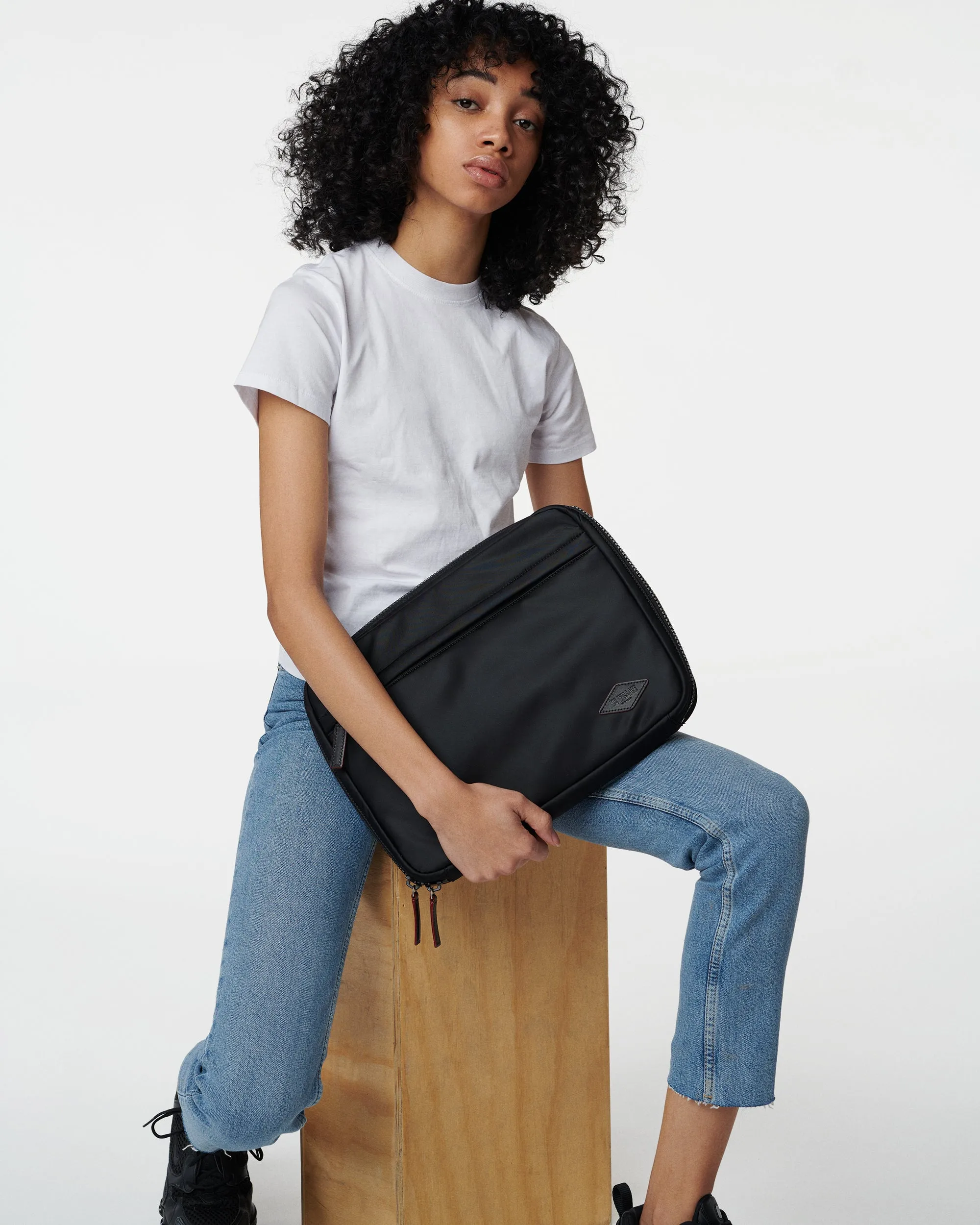 Black Air Bleecker 13" Organizer sold by MZ Wallace product image thumbnail 4