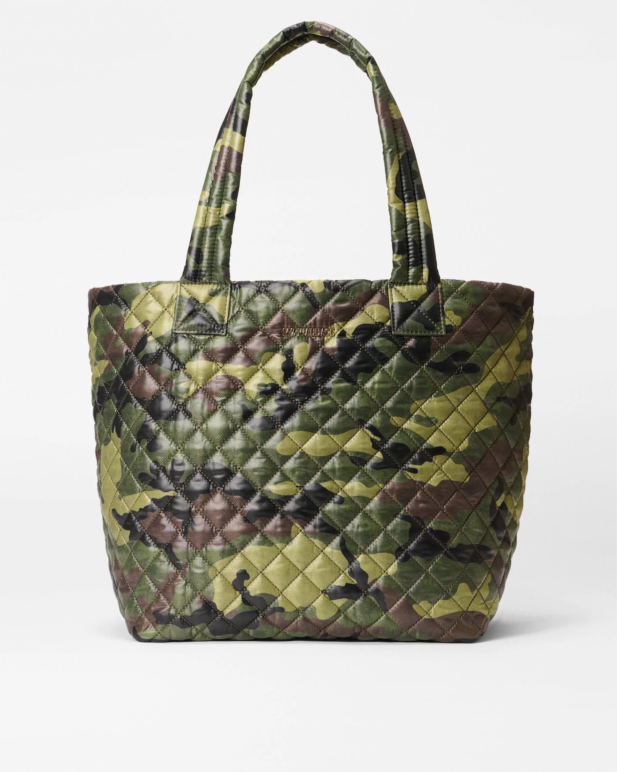 Green Camo Simple Metro Tote sold by MZ Wallace