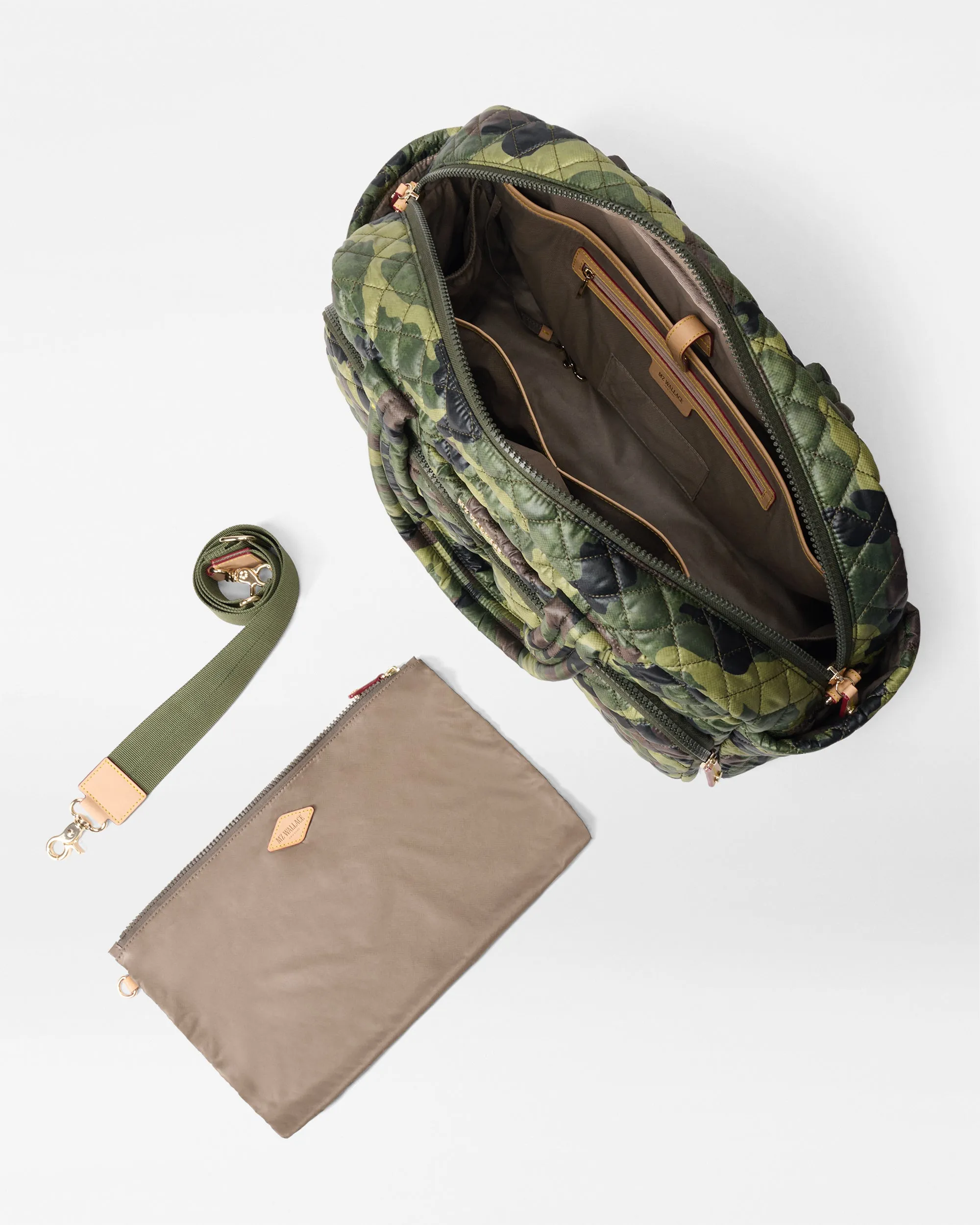 Green Camo Nik sold by MZ Wallace product image thumbnail 4