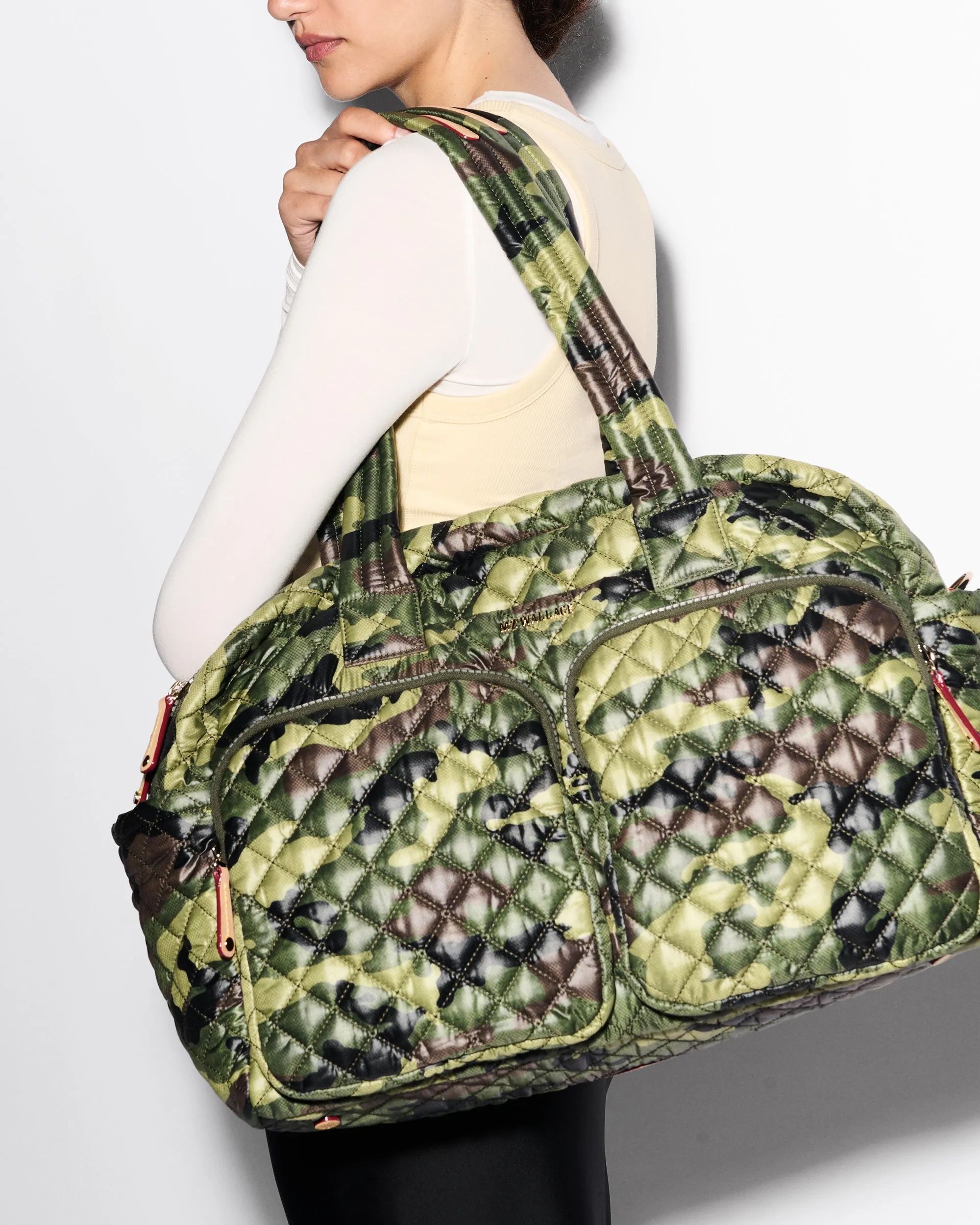 Green Camo Nik sold by MZ Wallace product image thumbnail 2