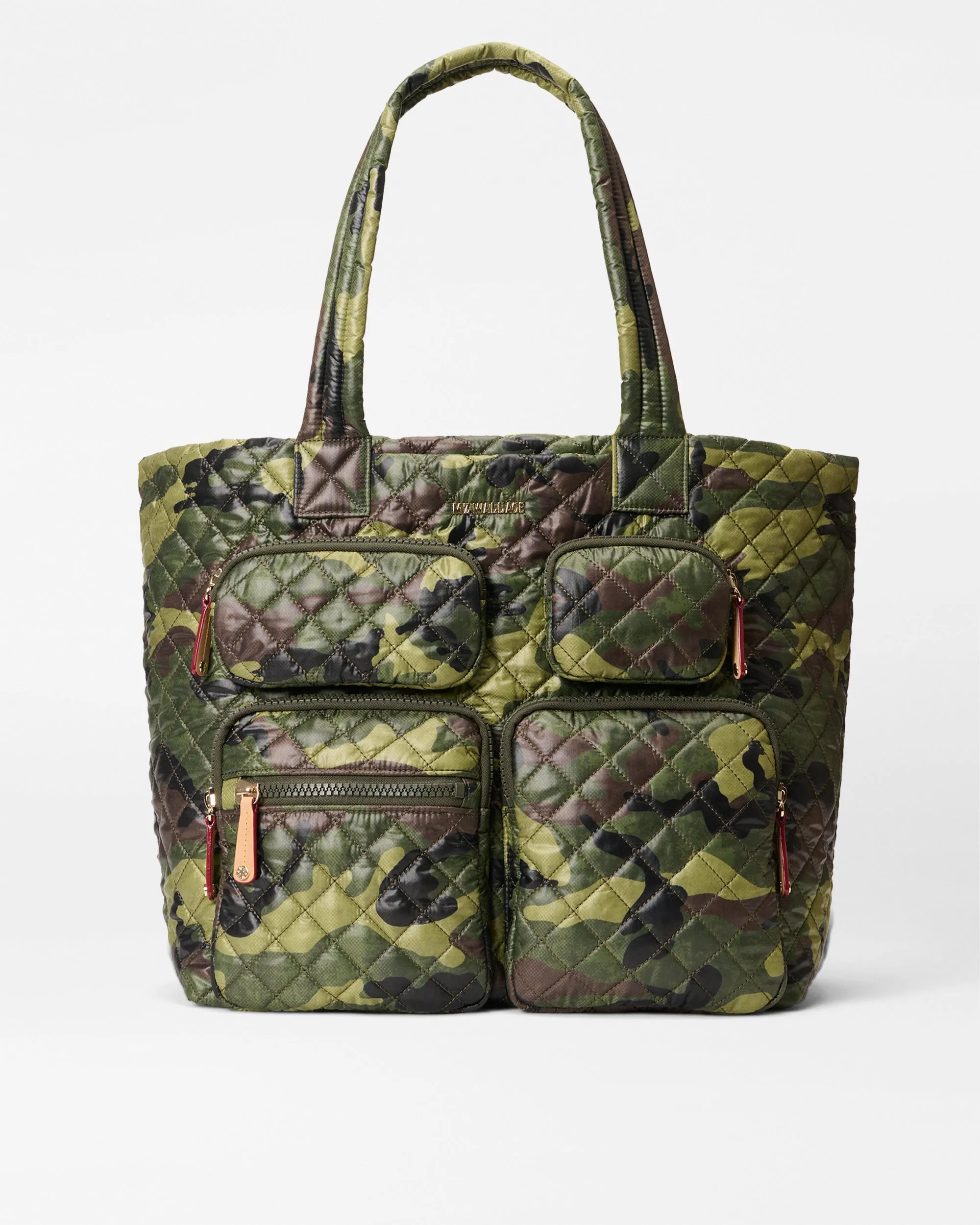 Green Camo Large Metro Travel Tote sold by MZ Wallace