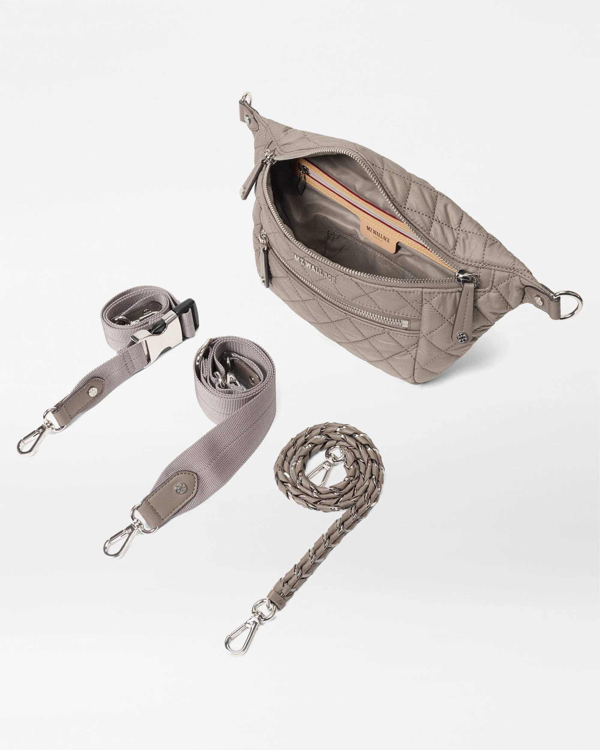 Morning Dove Small Crosby Crossbody Sling sold by MZ Wallace product image thumbnail 4