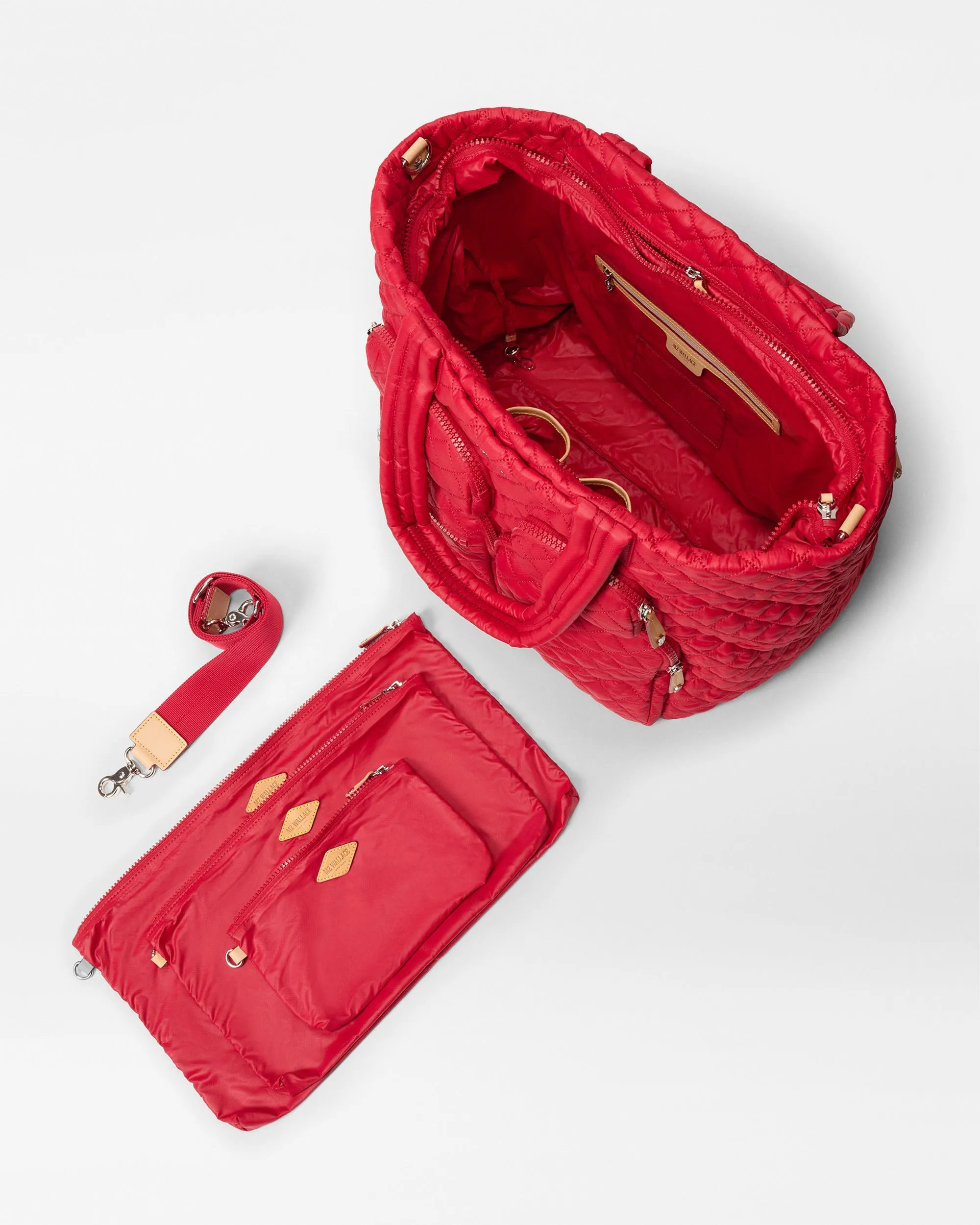 Apple Large Metro Travel Tote sold by MZ Wallace product image thumbnail 4