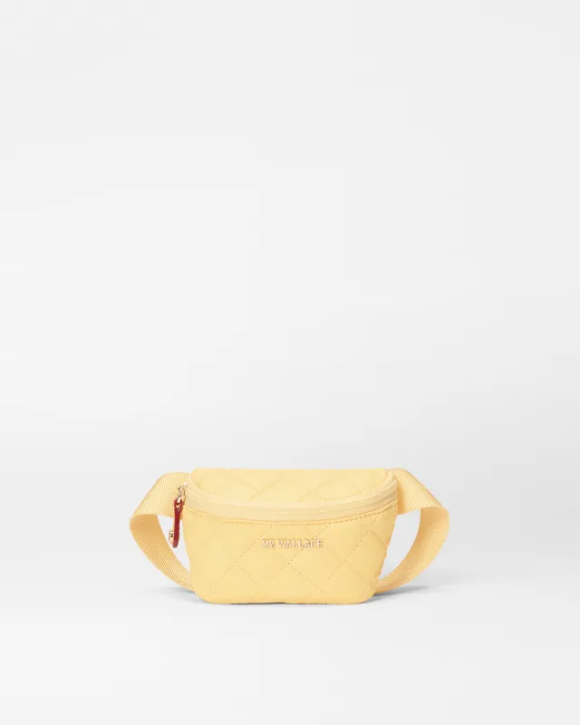 Buttercup Micro Metro Belt Bag made by MZ Wallace