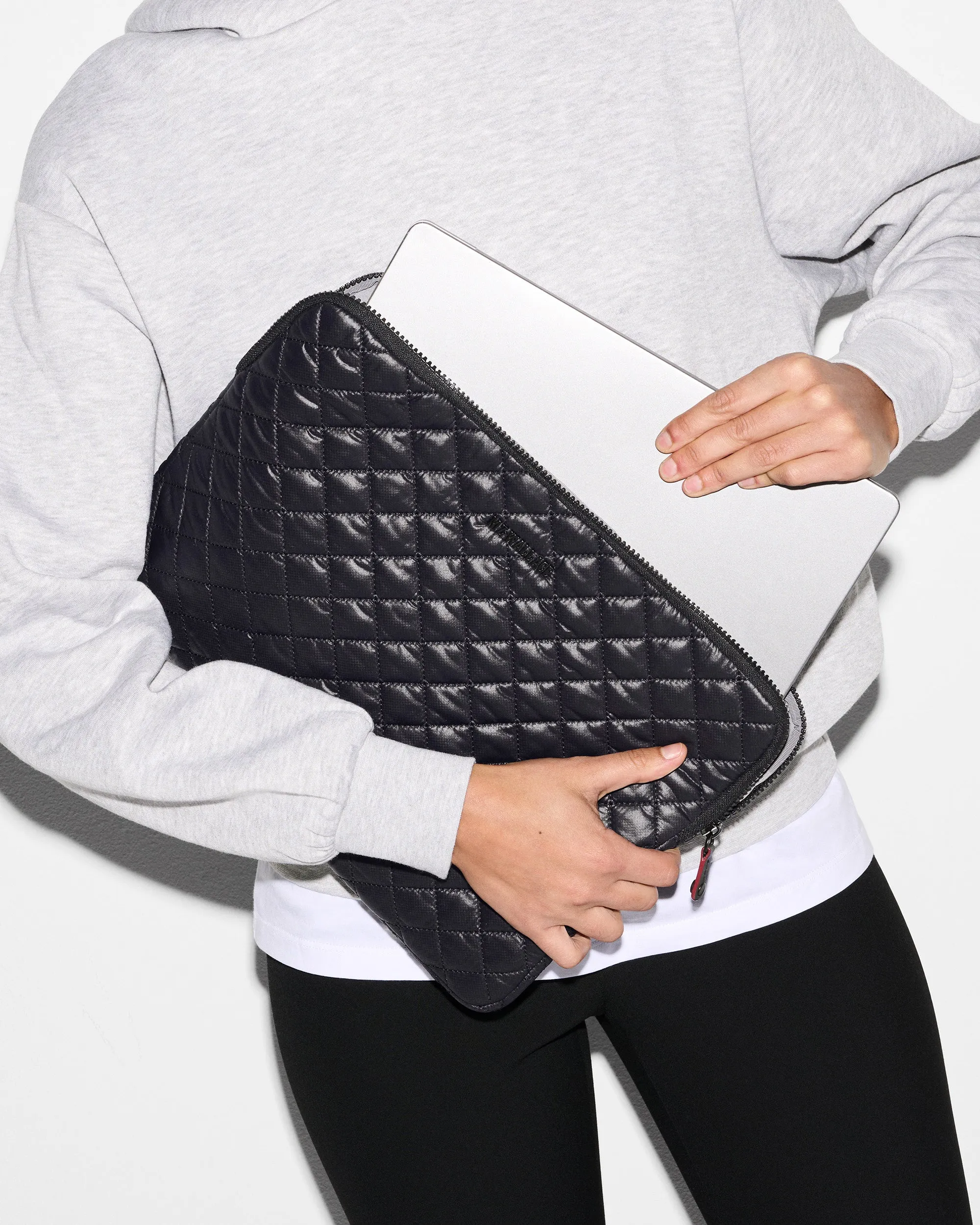 Black Metro Tech Sleeve sold by MZ Wallace product image thumbnail 2