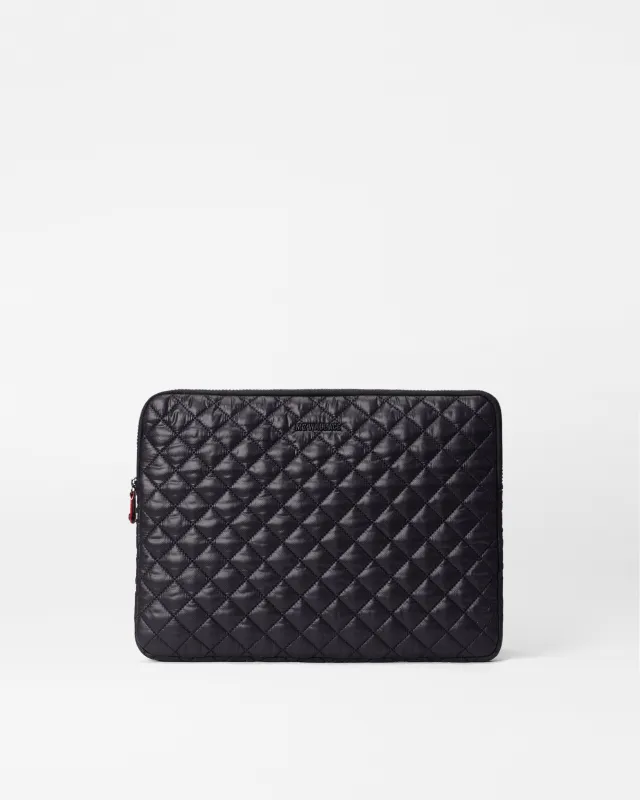 Black Personalized Metro Tech Sleeve sold by MZ Wallace