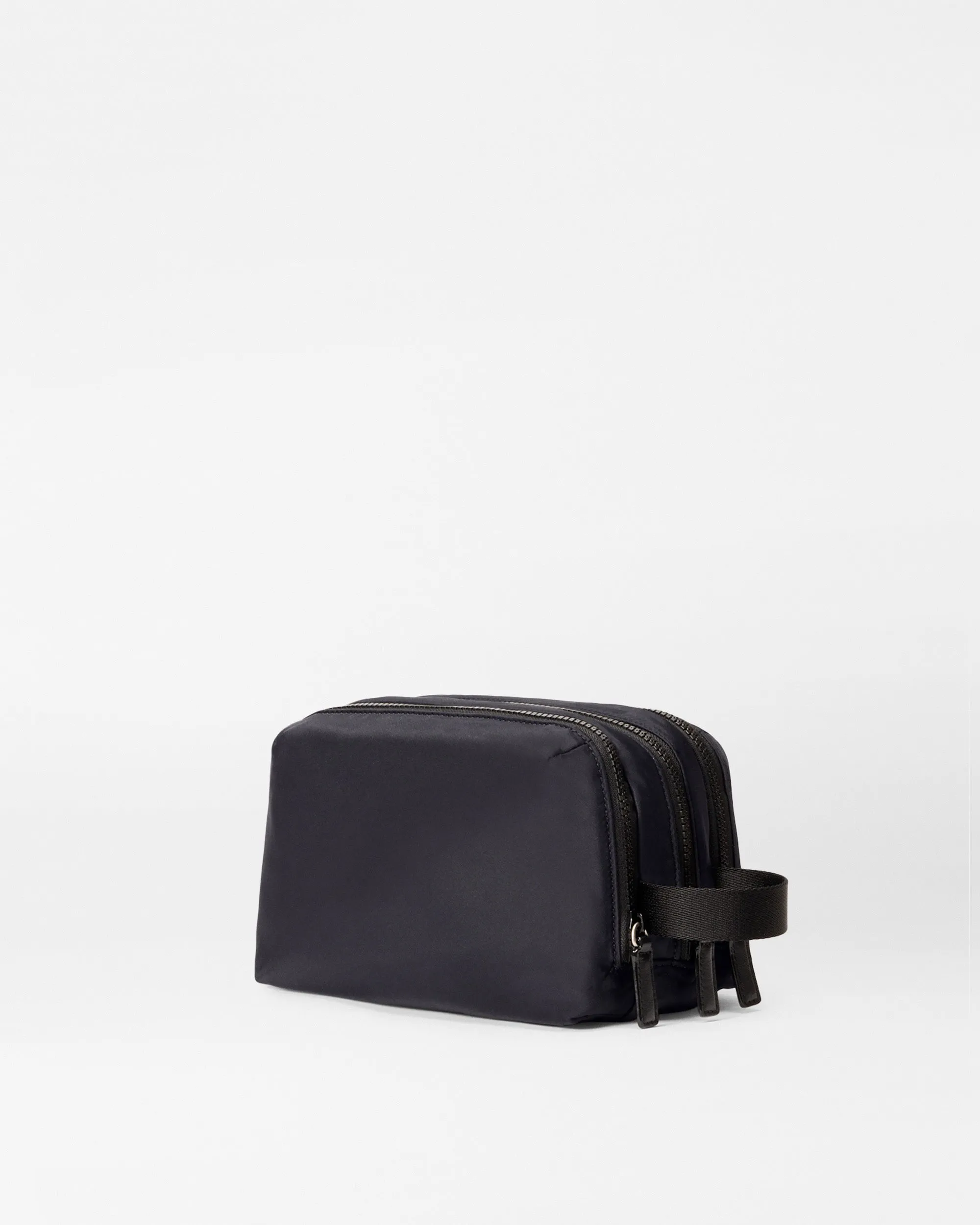 Black Bleecker Triple Compartment Dopp Kit sold by MZ Wallace product image thumbnail 3