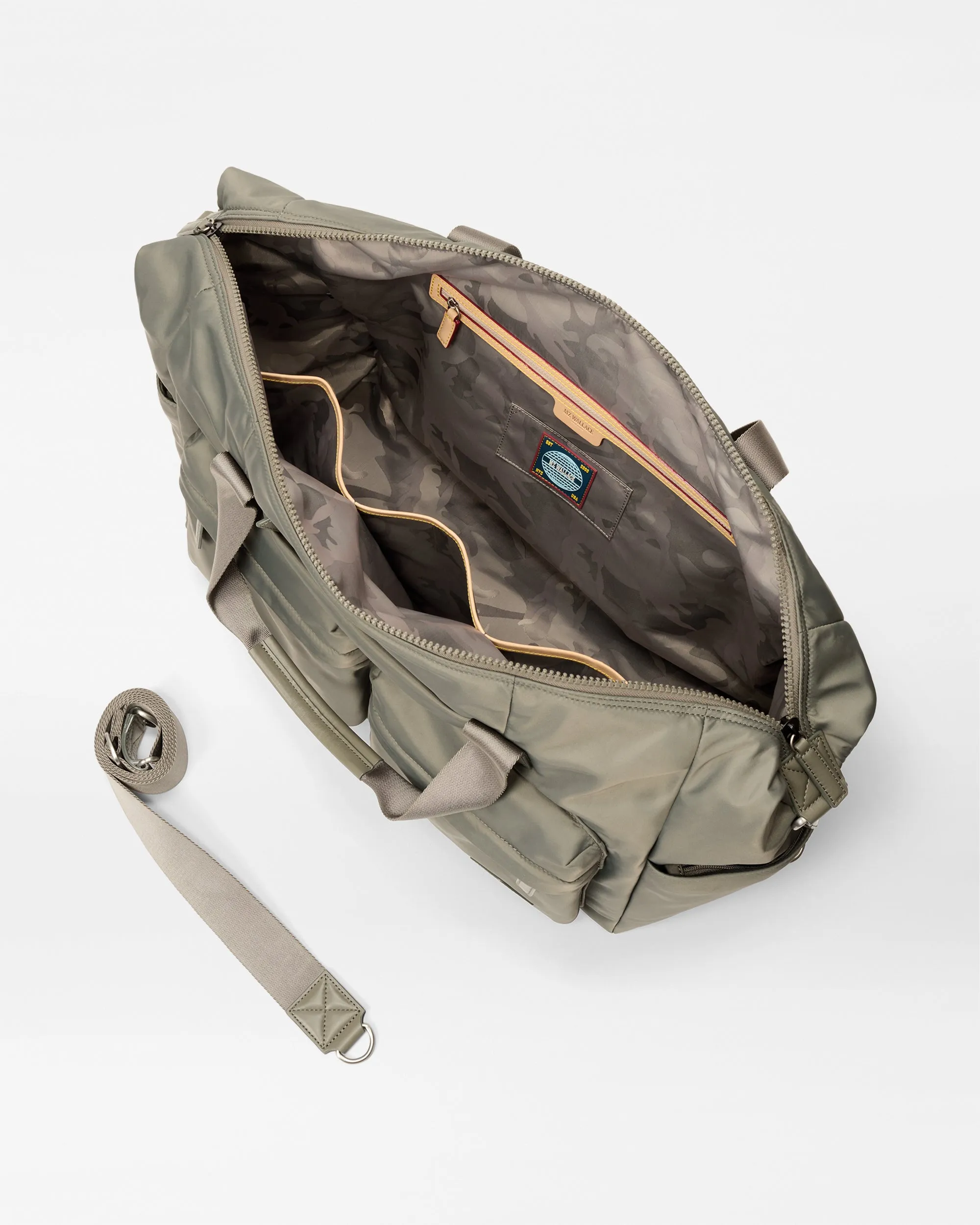 Sage Large Bleecker Travel Duffle sold by MZ Wallace product image thumbnail 4