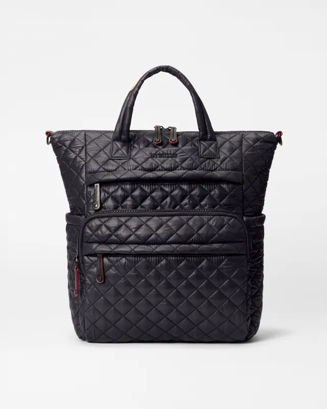 Black Medium Utility Backpack sold by MZ Wallace