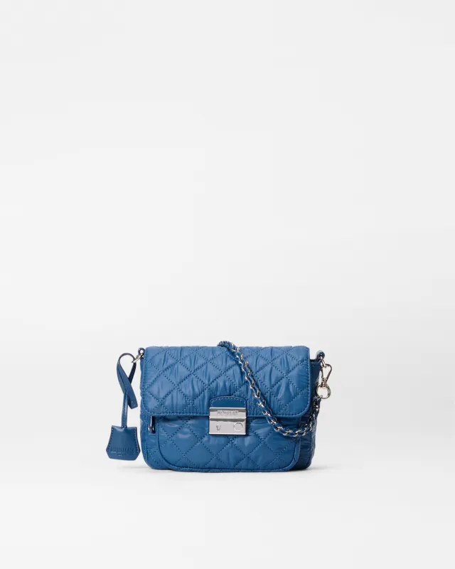 French Blue Small Crosby Lock Crossbody sold by MZ Wallace
