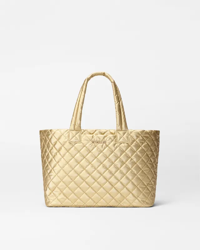 Light Gold Pearl Medium Metro City Tote sold by MZ Wallace