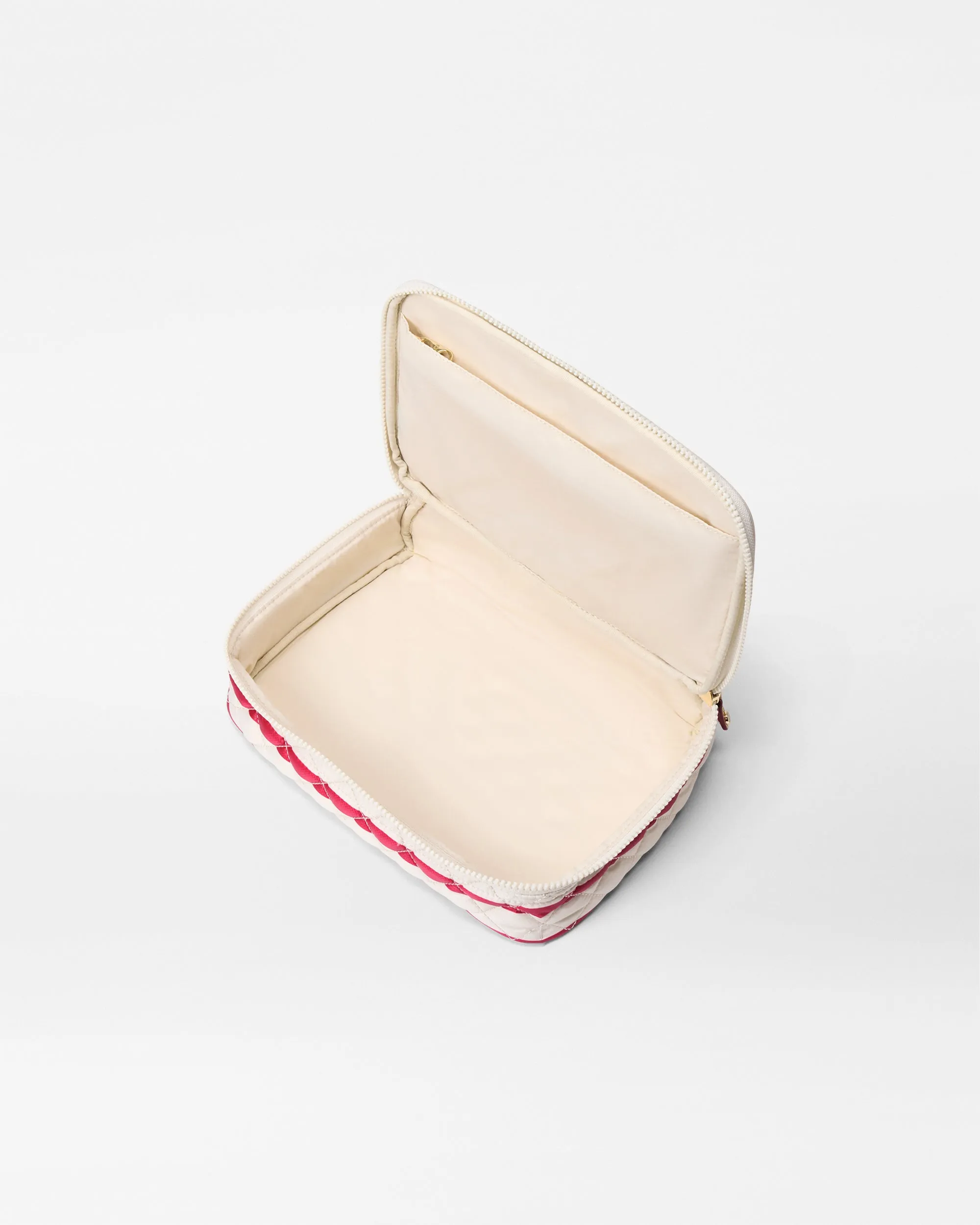 Sanshell/Apple Charter Stripe Zip Round Cosmetic sold by MZ Wallace product image thumbnail 4