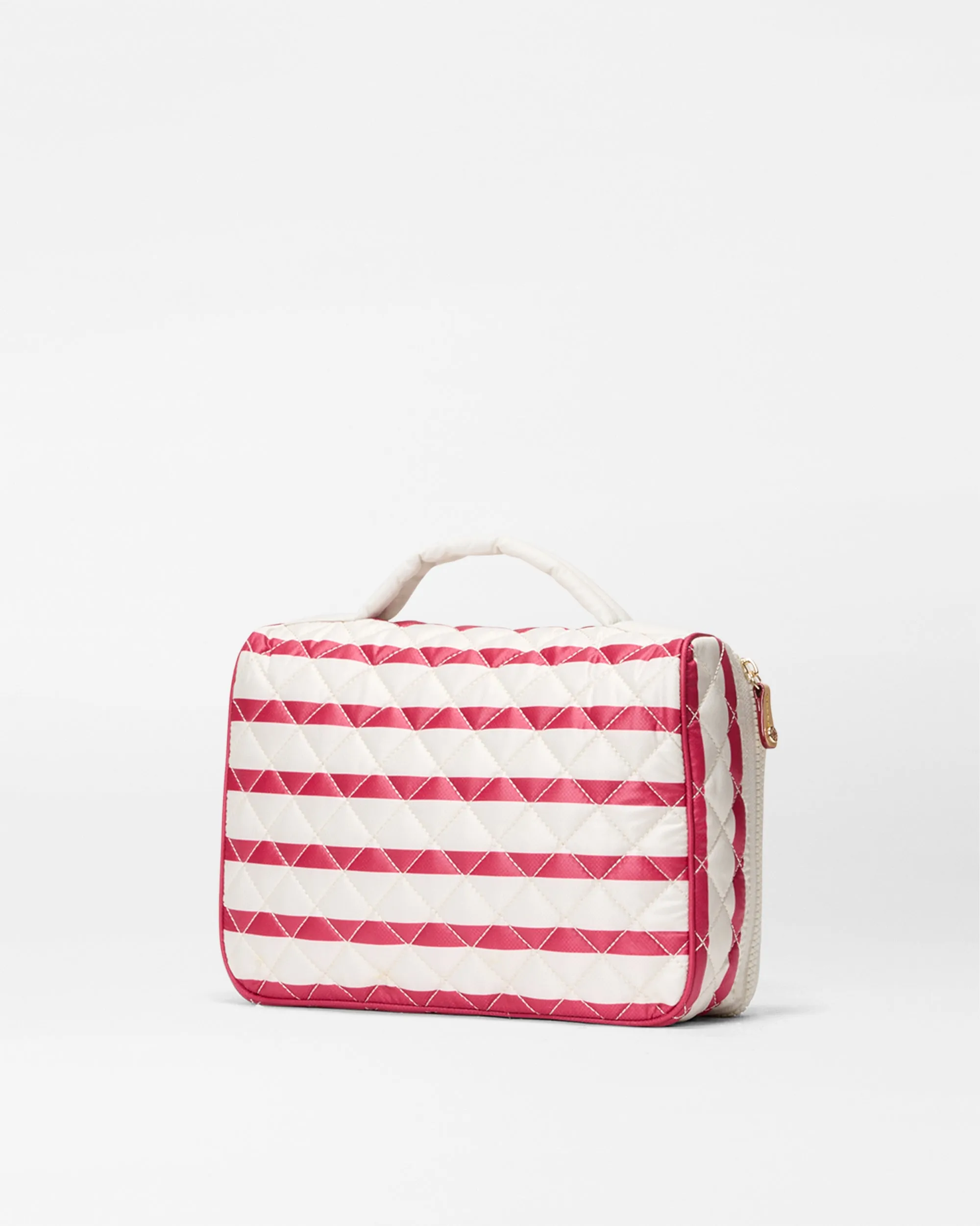 Sanshell/Apple Charter Stripe Zip Round Cosmetic sold by MZ Wallace product image thumbnail 3