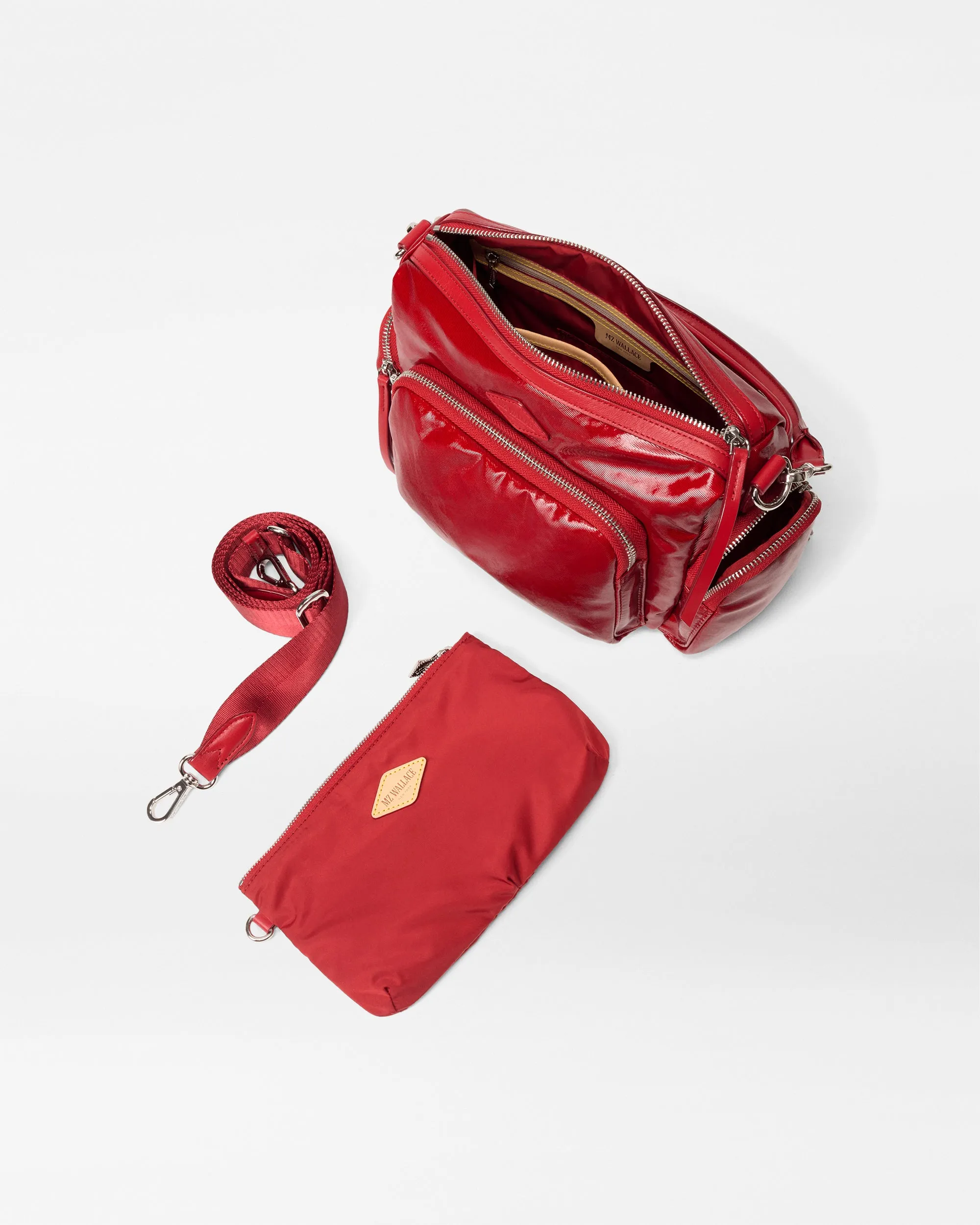 Apple Gloss Small Chelsea Crossbody sold by MZ Wallace product image thumbnail 4